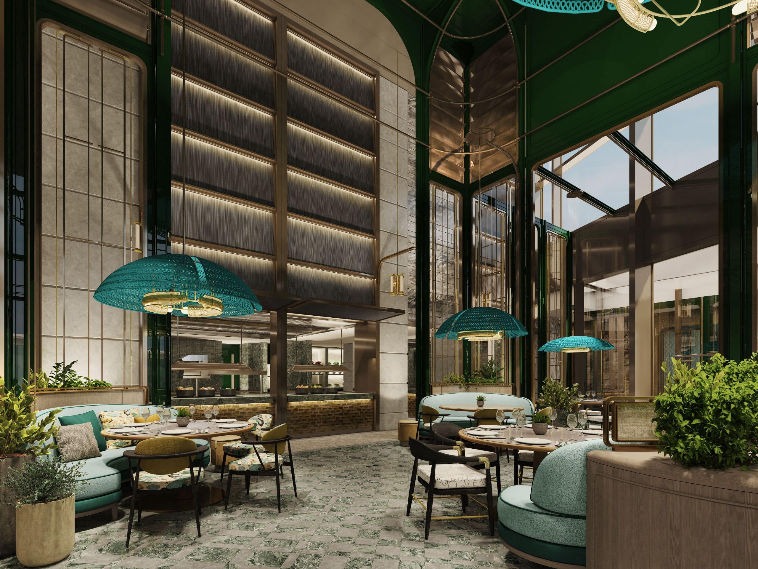 Andaz Shanghai ITC East Wing View Seating