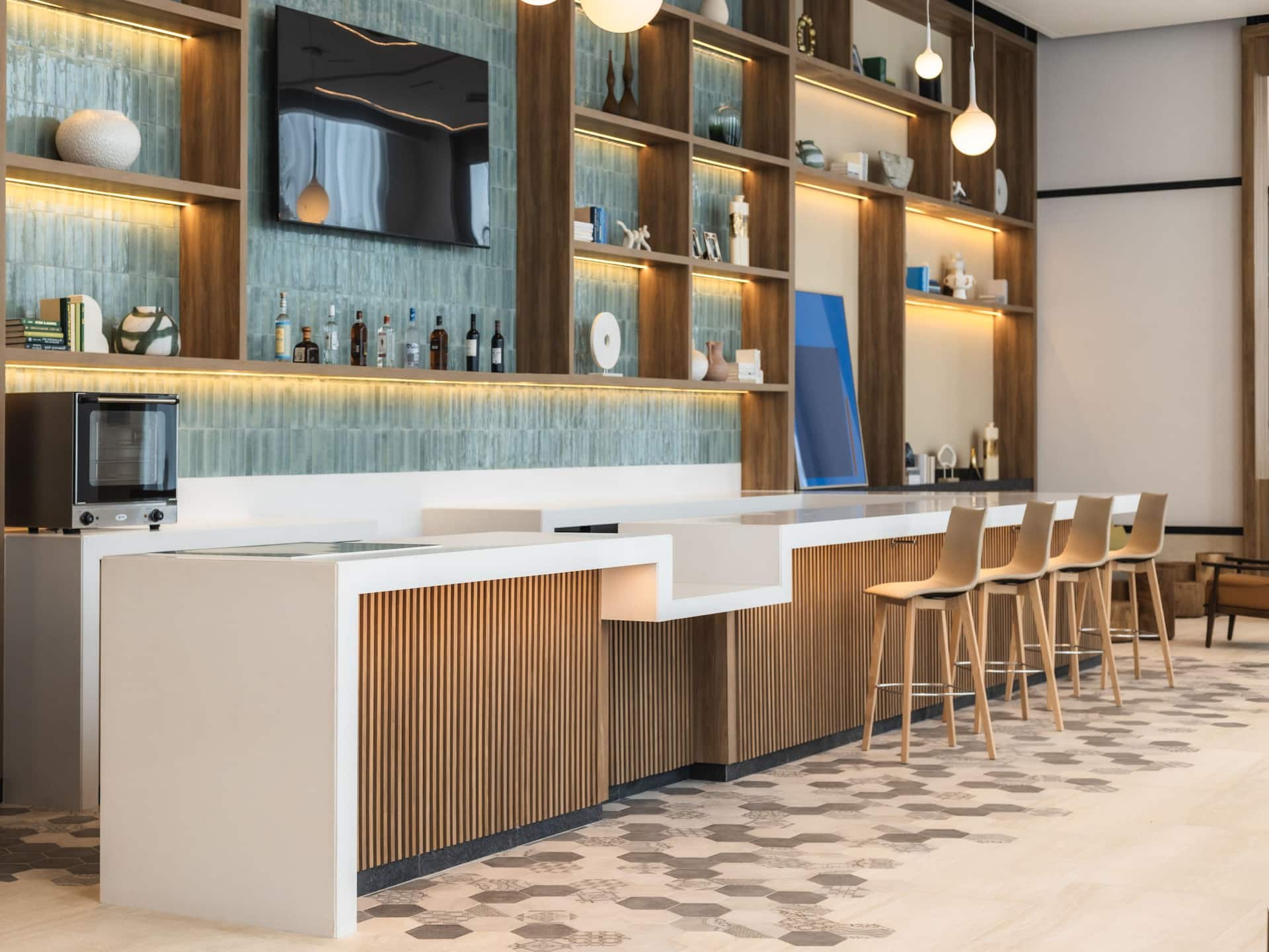 Hyatt Place Cancun Airport Restaurant The Bar Area