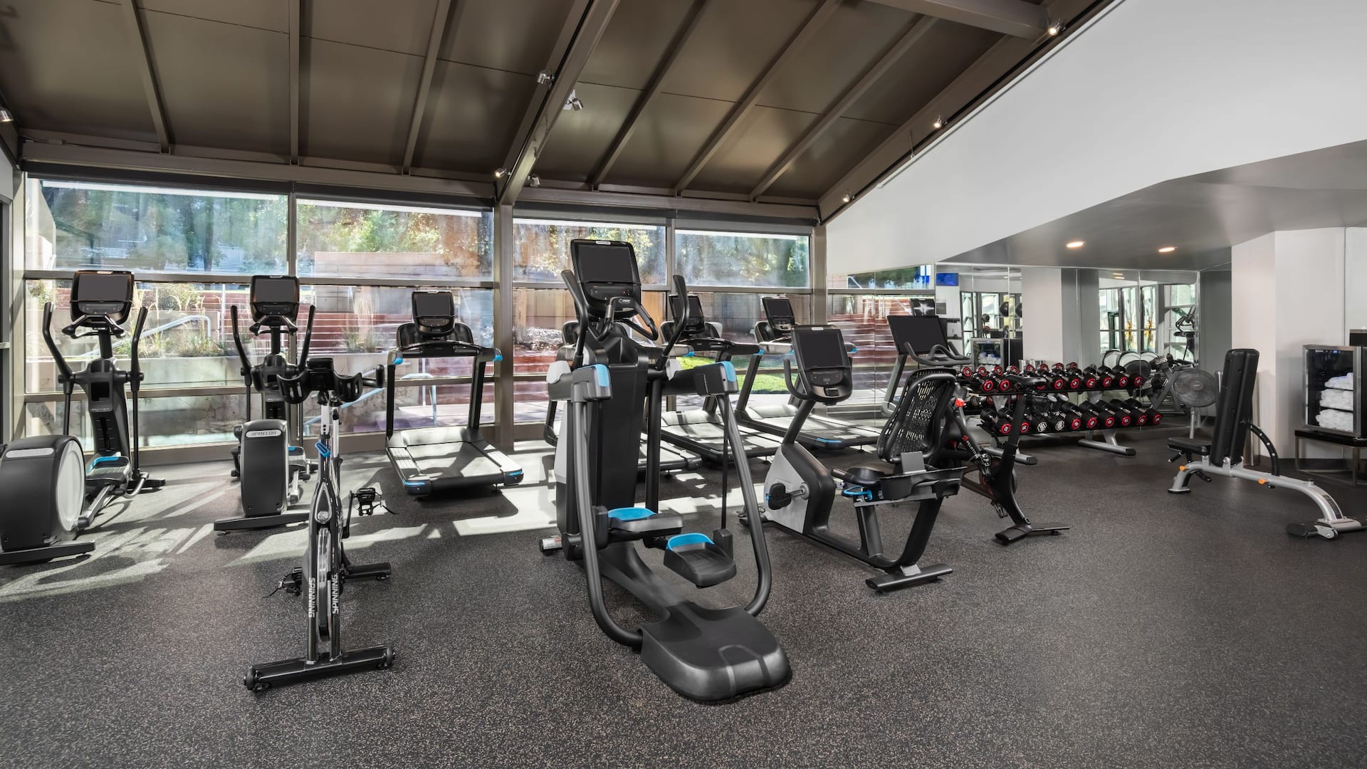 Hyatt Regency Denver Tech Center Fitness Center Cardio Equipment