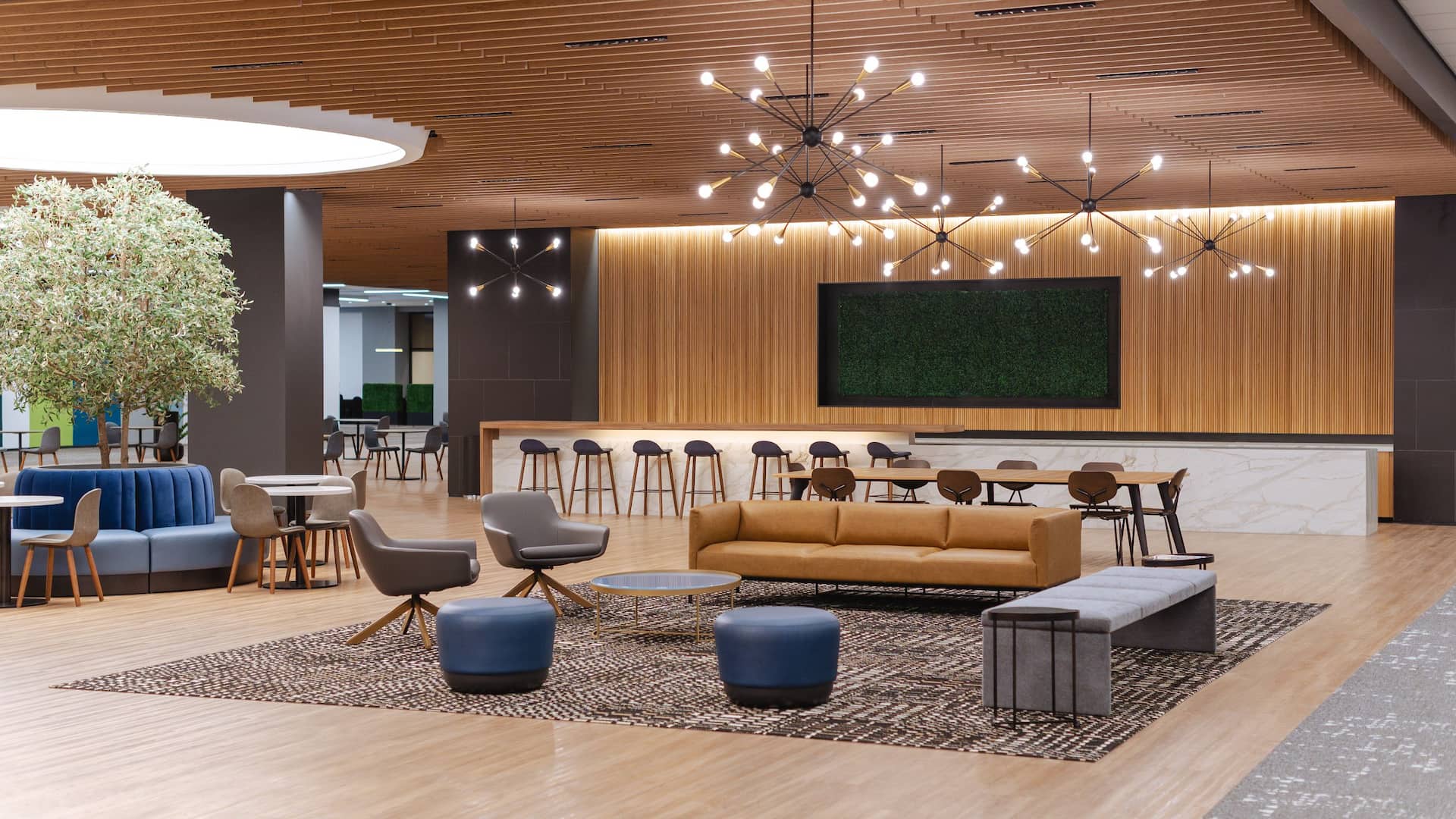 Hyatt Regency Morristown Plaza Lobby Seating