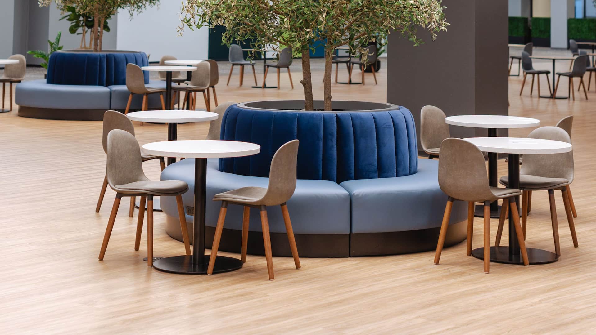 Hyatt Regency Morristown Round Couch Table Seating Vertical