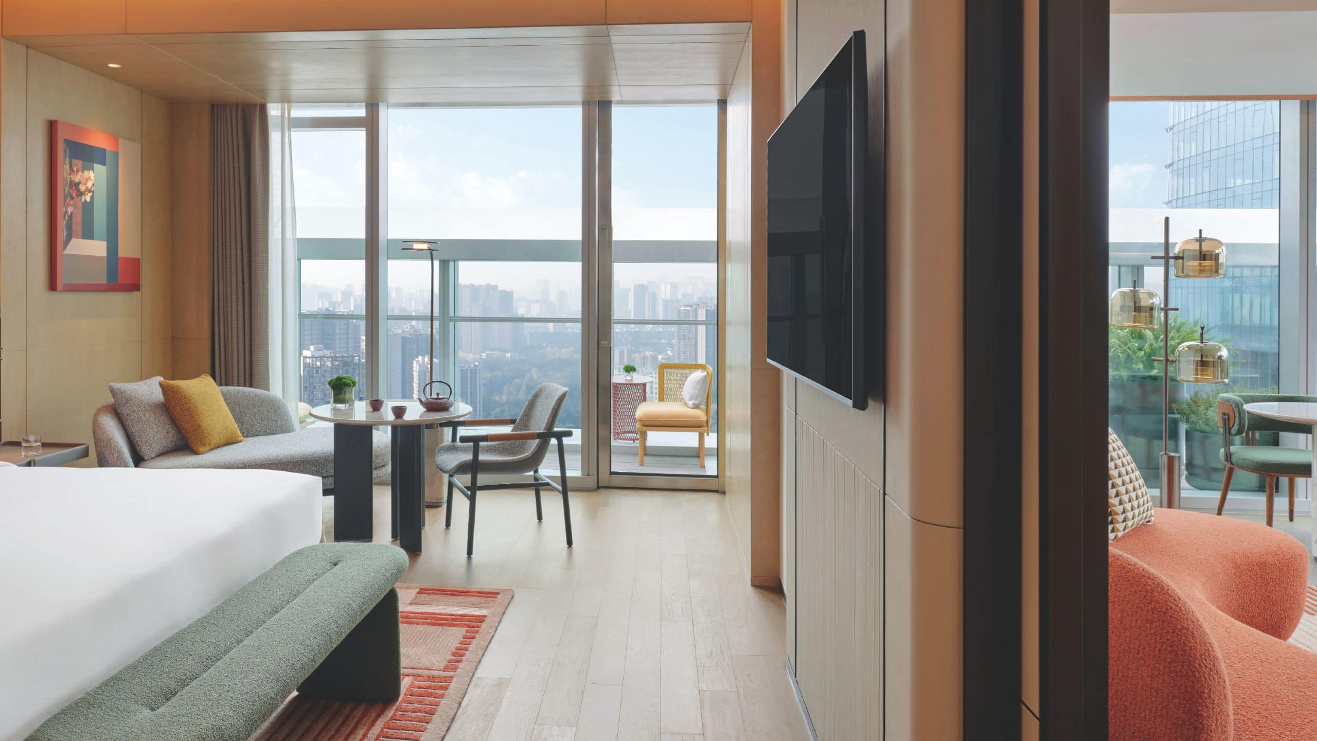 2 of 4 Hyatt Centric The Ring Chengdu Premier Suite King Bedroom