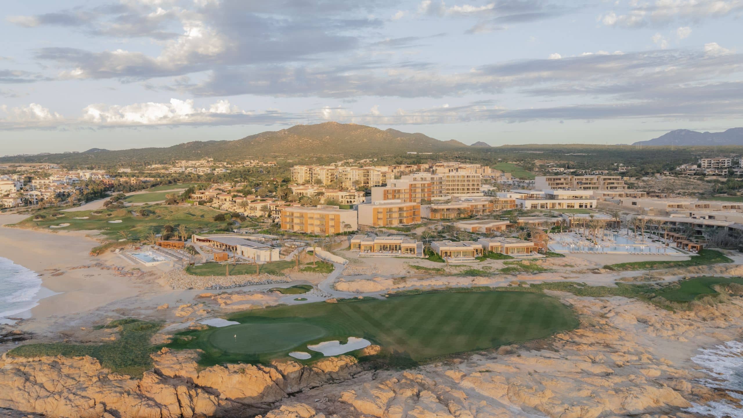 Park Hyatt Cabo Del Sol Aerial Sunrise