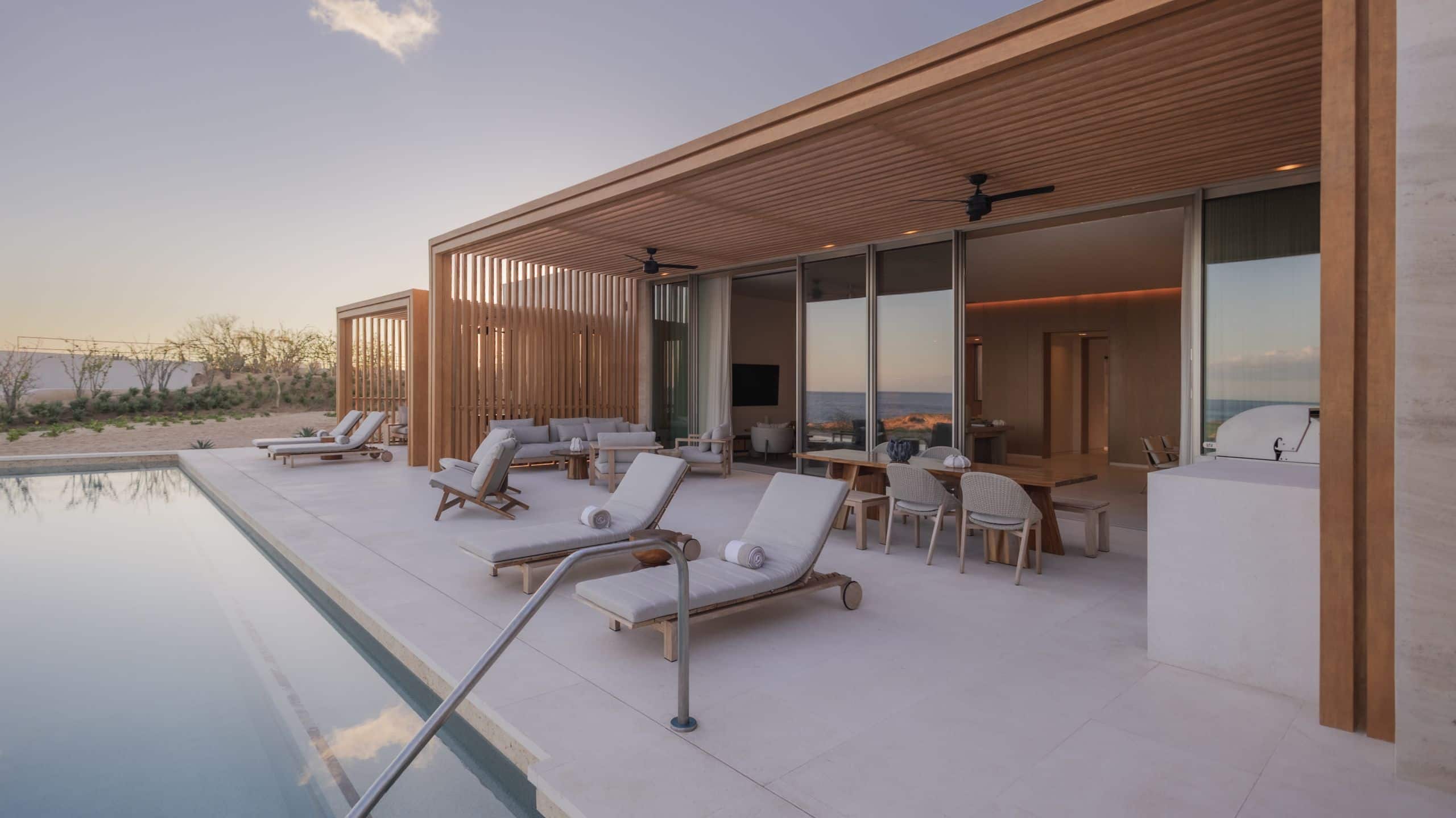 1/1 Park Hyatt Cabo Del Sol Villa La Paz Terrace Sunset