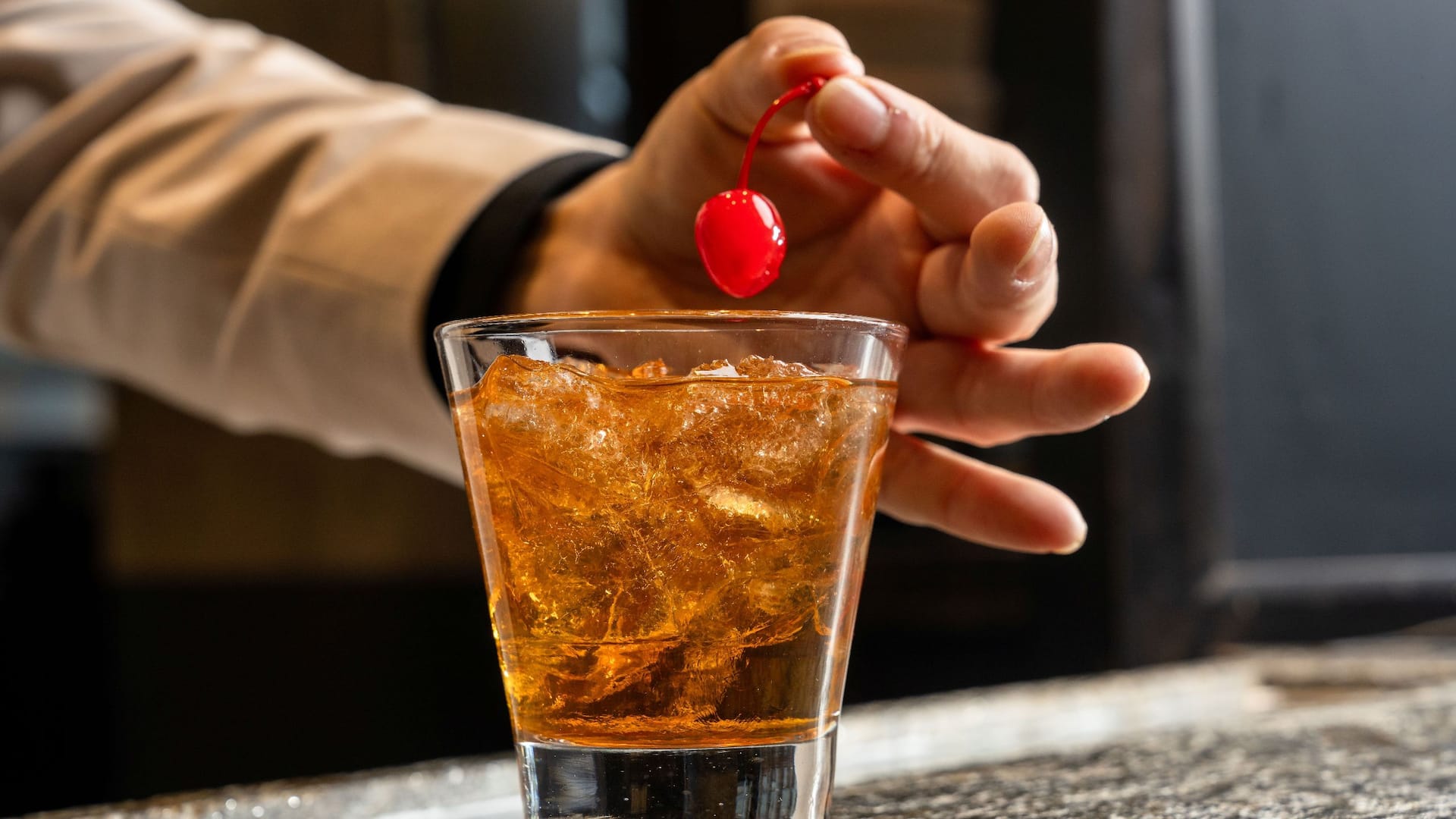 Hyatt Regency Baltimore Inner Harbor Old Fashioned Cocktail