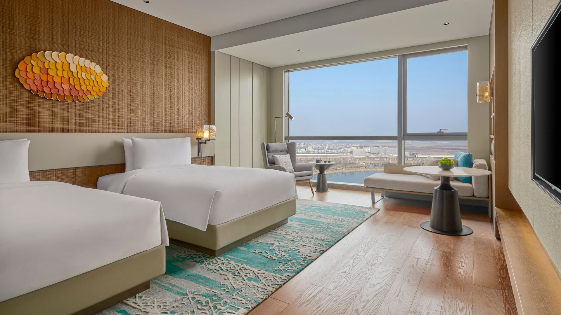 Hyatt Regency Shanghai Lingang City View Twin Room