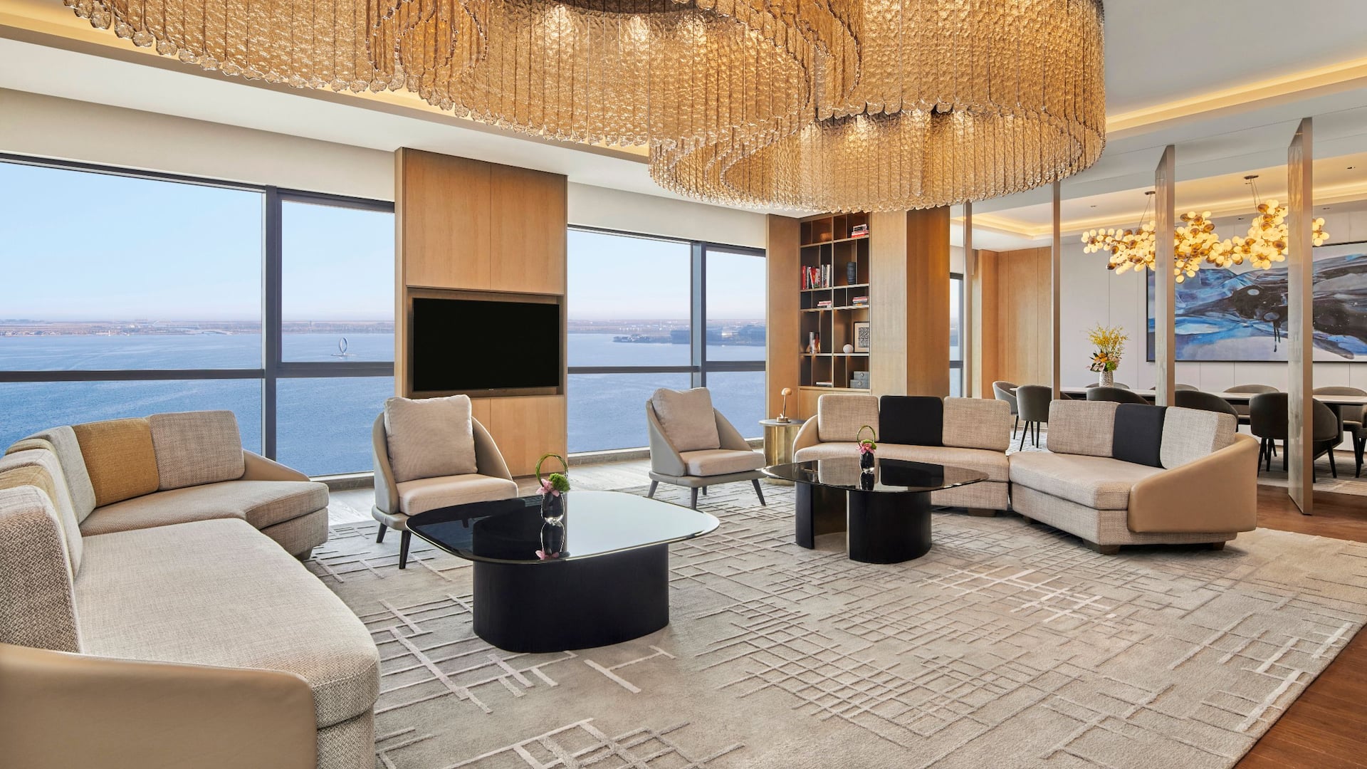 Hyatt Regency Shanghai Lingang Diplomatic Suite Living Room