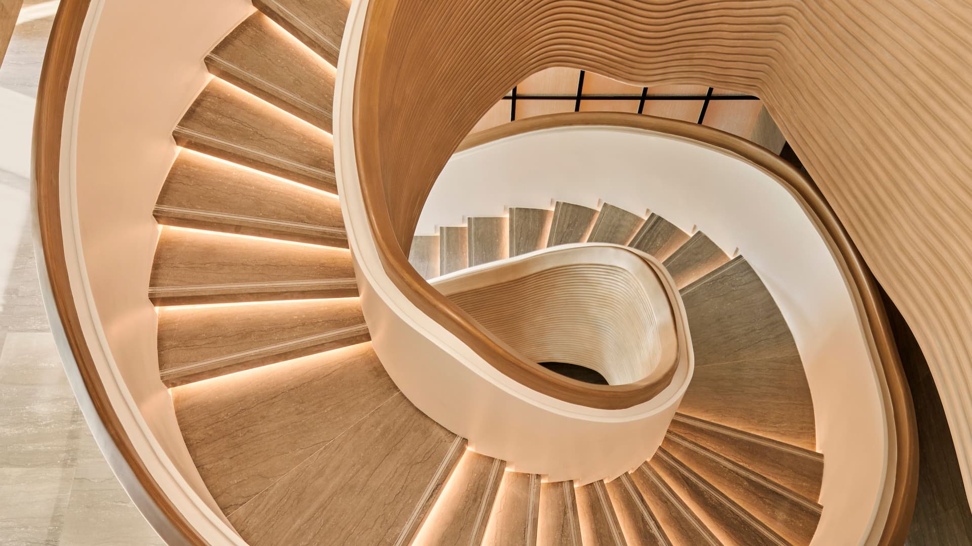 Hyatt Regency Shanghai Lingang Spiral Staircase