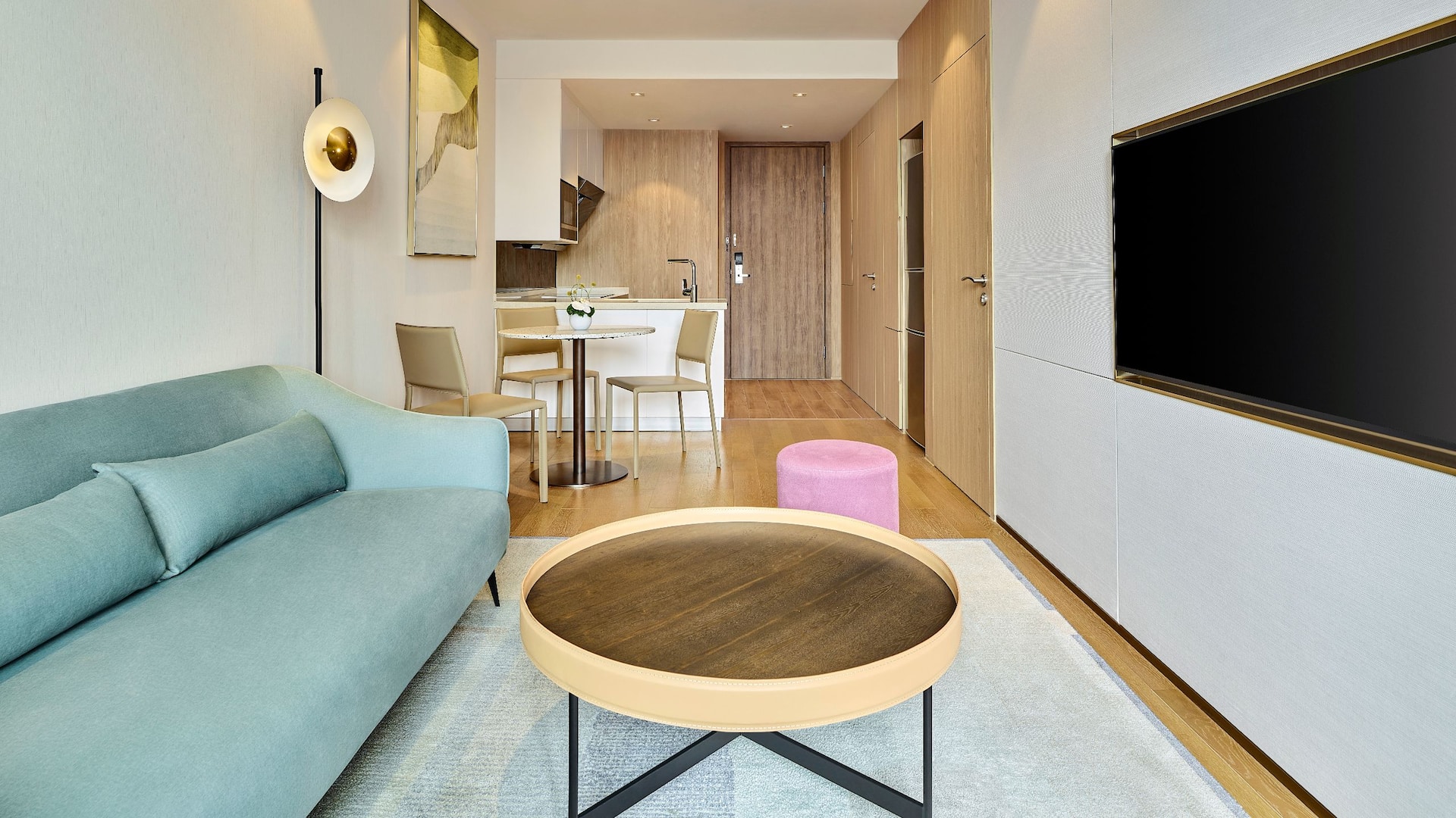 第 1，共 1 Hyatt Place Shanghai Lingang King Bed Recidence Living Room