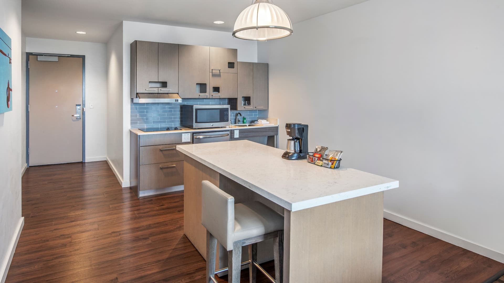 Hyatt House Irvine/John Wayne Airport Two Queens Accessible Kitchen