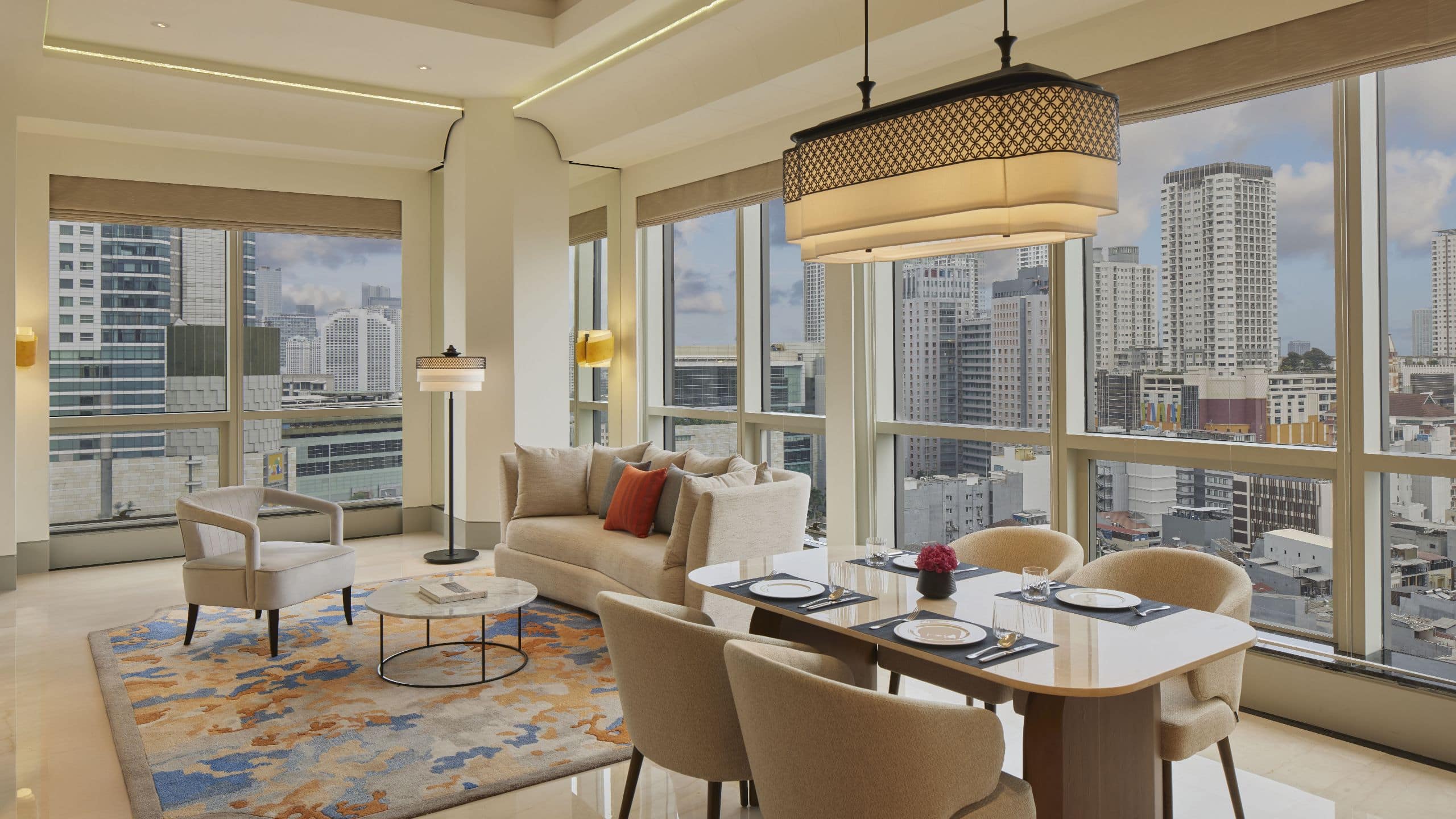 Keraton at The Plaza Apartment Living And Dining Room