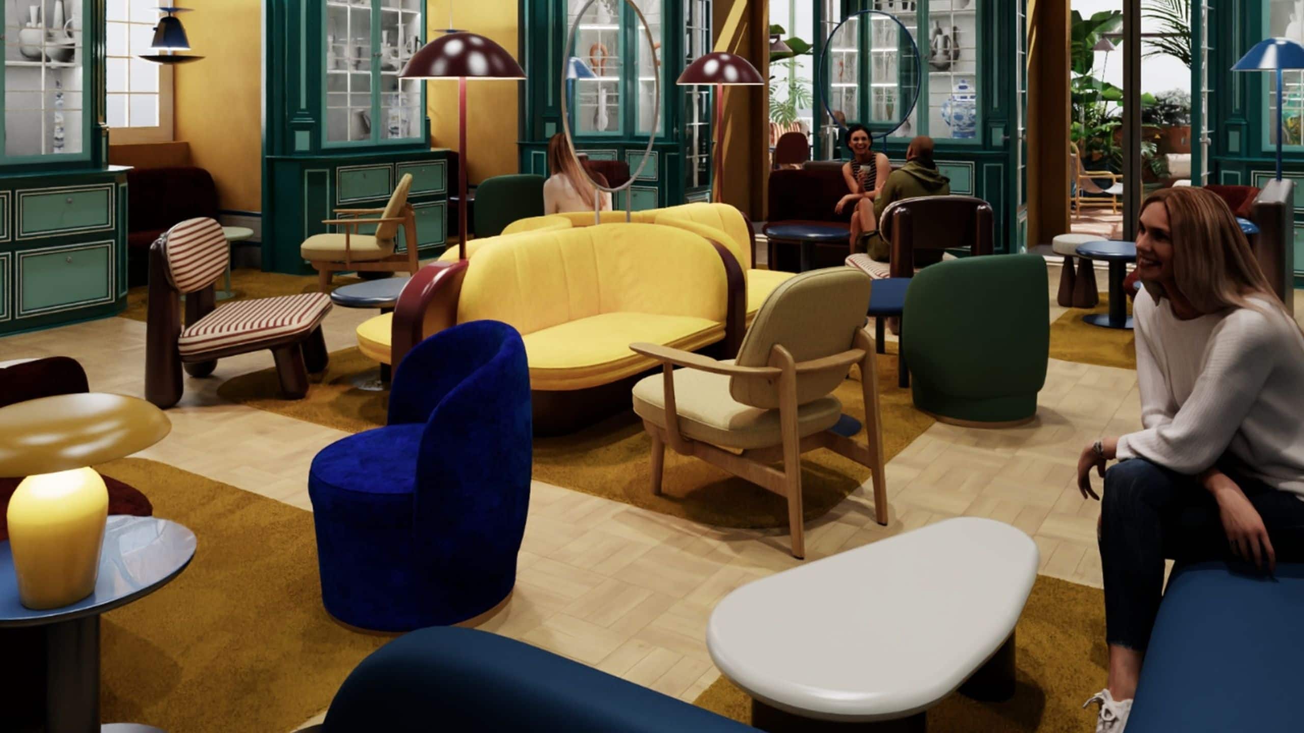 The Standard, Lisbon Pharmacy Bar Seating