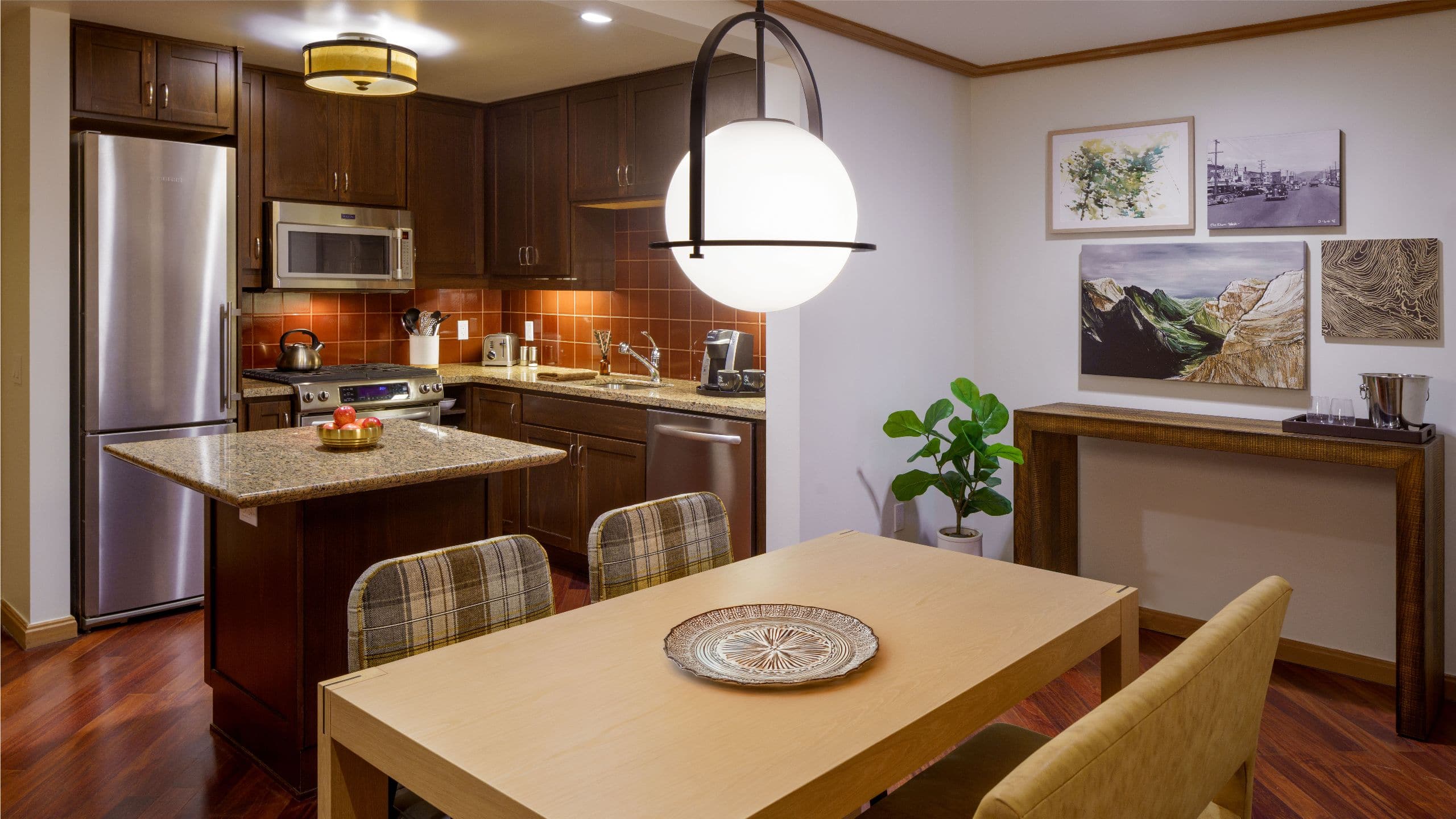 3 of 4 Suncadia Resort Lodge PH Studio Kitchen