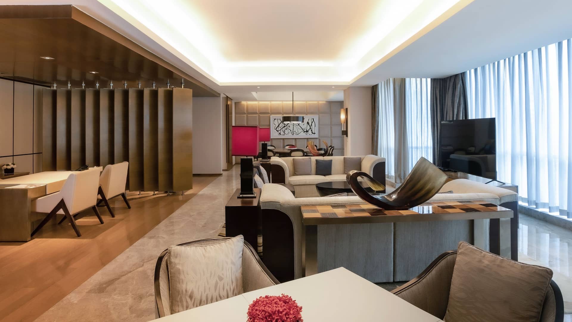 1 of 1 Hyatt Regency Chongqing Chairmen Suite Bedroom