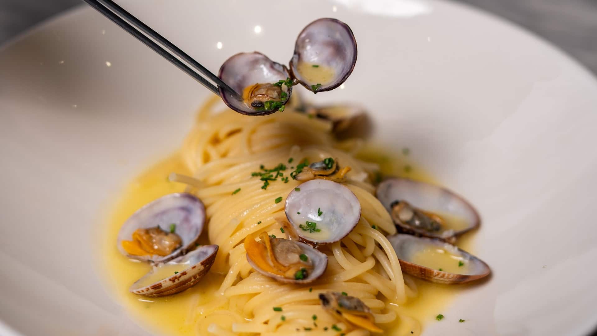 Grand Hyatt Istanbul 34 Restaurant Spaghetti Allevongole