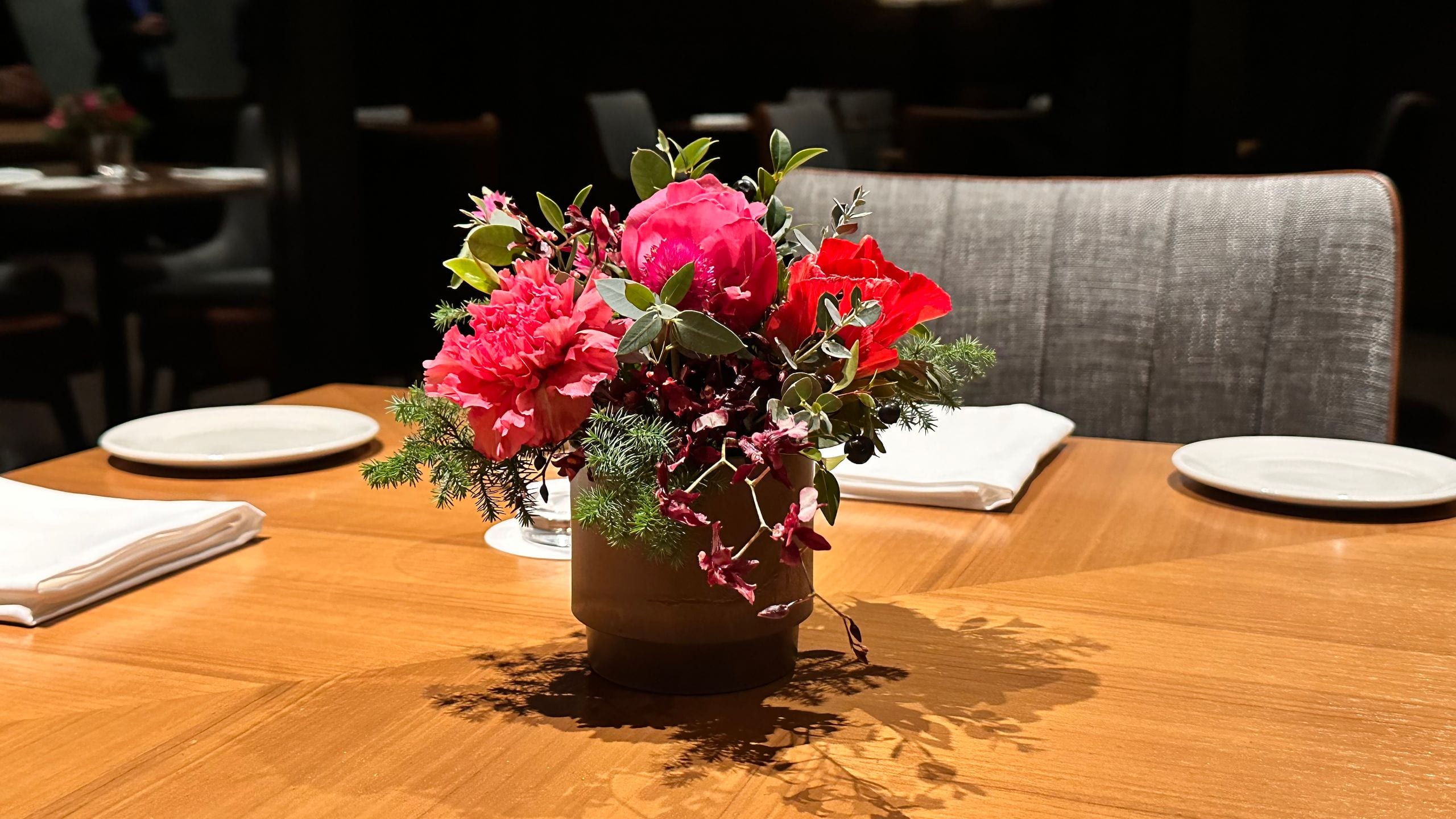 Fuji Speedway Hotel Trofeo Italian Dinner Anniversary Flower On Table