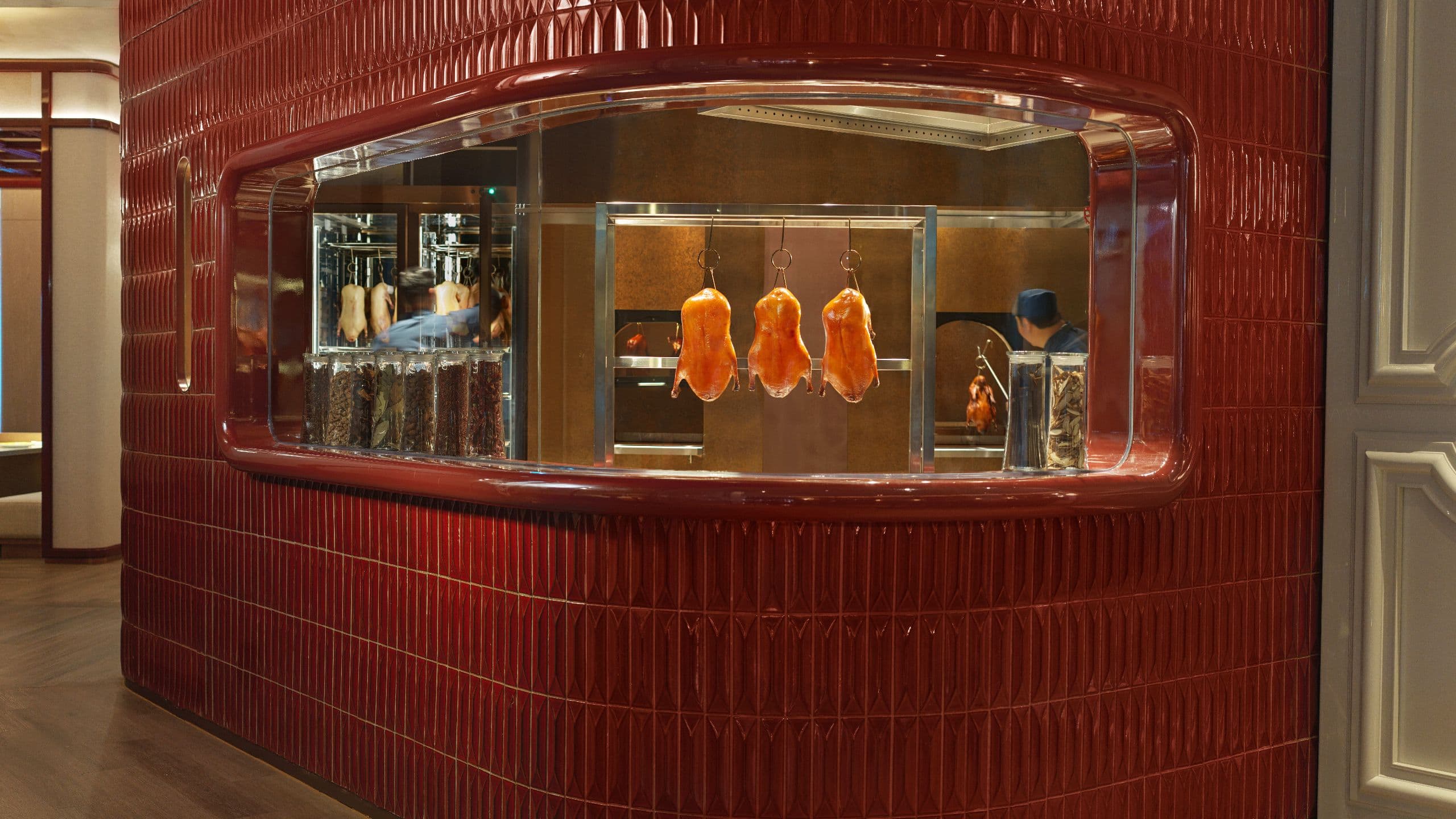 Hyatt Centric Victoria Harbour Hong Kong One Duck Lane Duck Kitchen With Signature Roasted