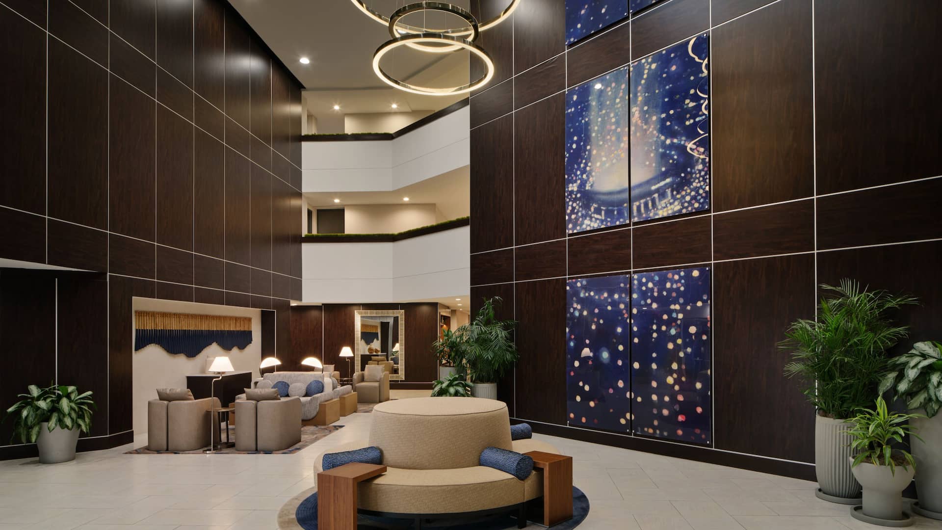 Hyatt Regency Suites Atlanta Northwest Lobby Entry Area