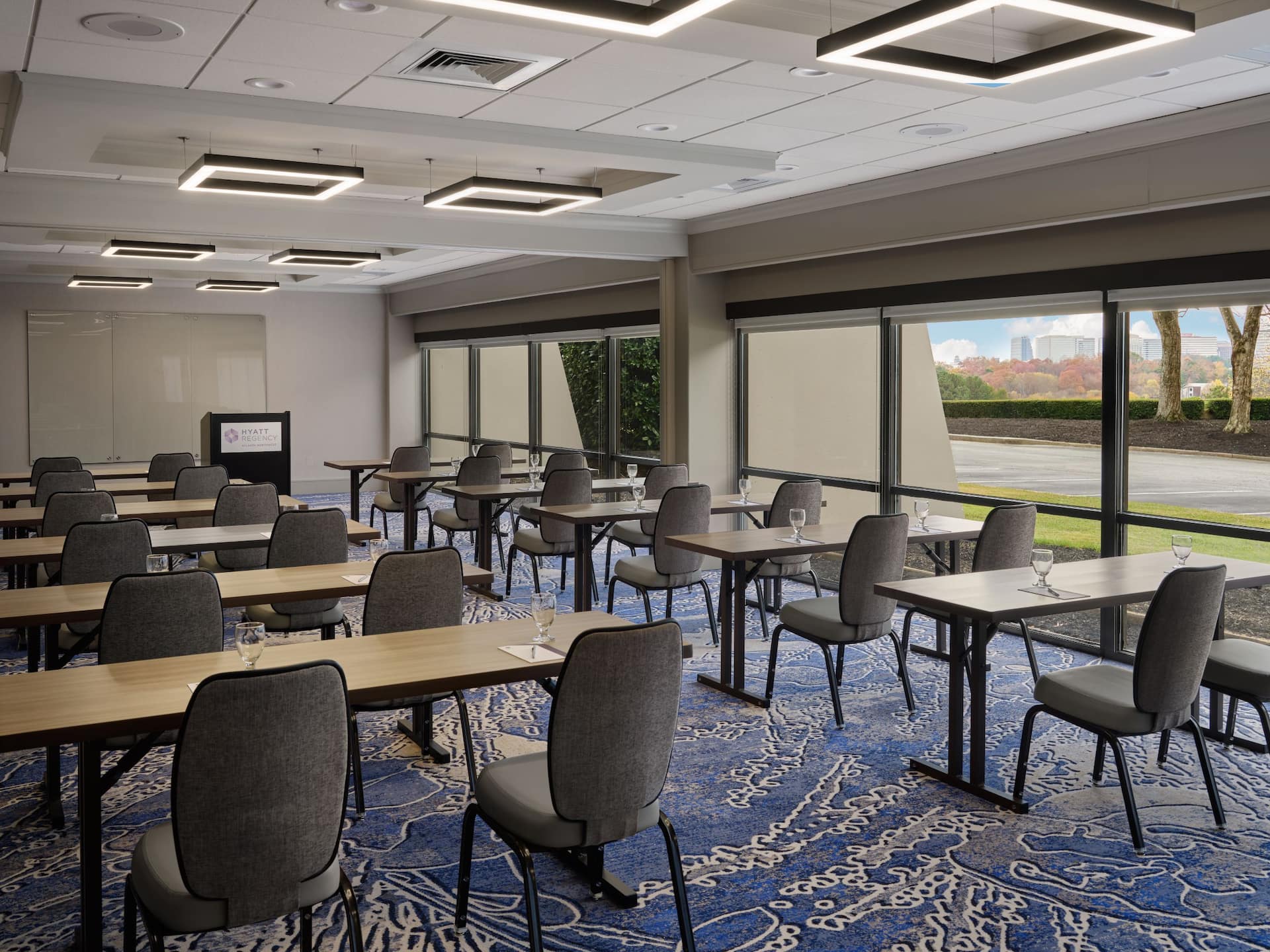 Hyatt Regency Suites Atlanta Northwest Meeting Space Atlanta Marietta Classroom Set Up