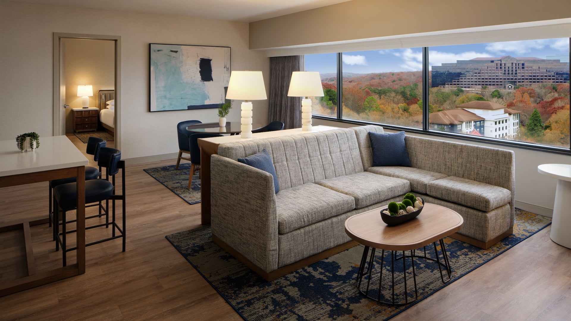 Hyatt Regency Suites Atlanta Northwest Regency Suite Dining Area