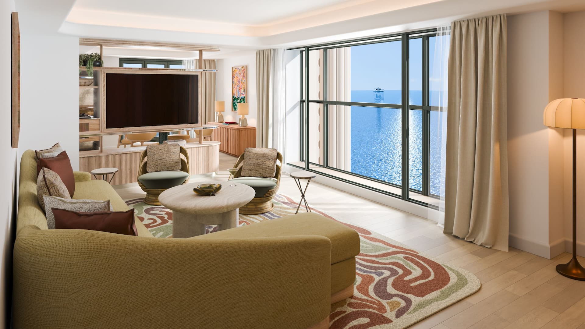 2 of 2 Hyatt Regency Nice Palais de la Méditerranée Sea View Suite