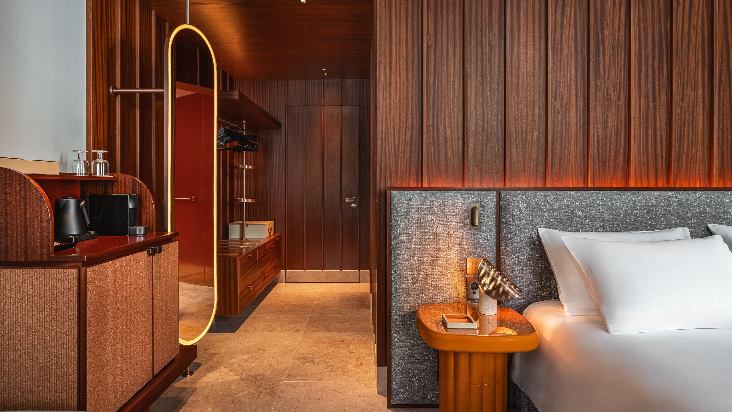 Andaz Lisbon King Bed Premium Bed Detail