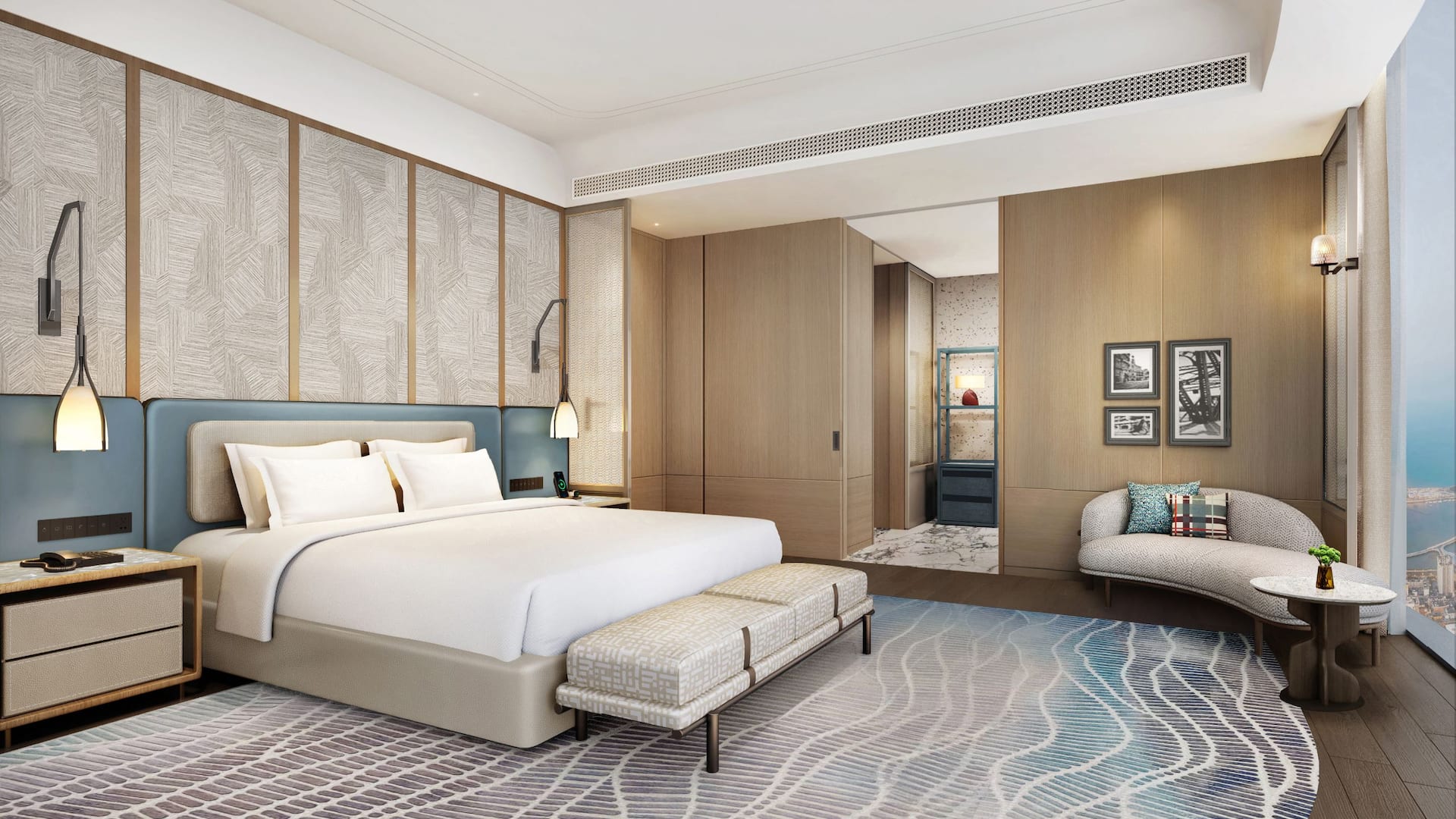 Hyatt Regency Zhuhai Gongbei Executive Suite Sea and Macau View