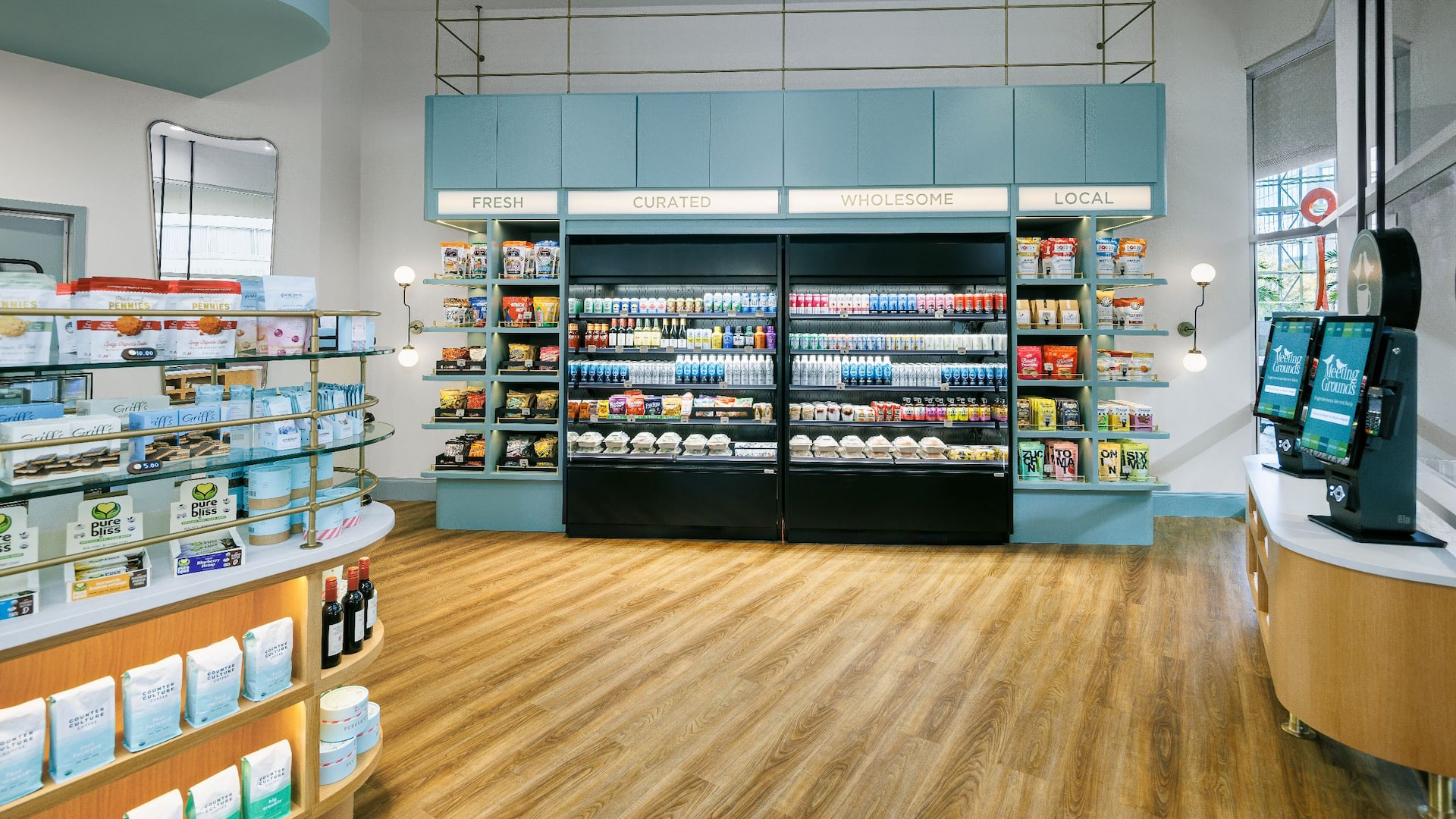 Hyatt Regency Greenville Cafe Meeting Grounds Ordering Kiosk