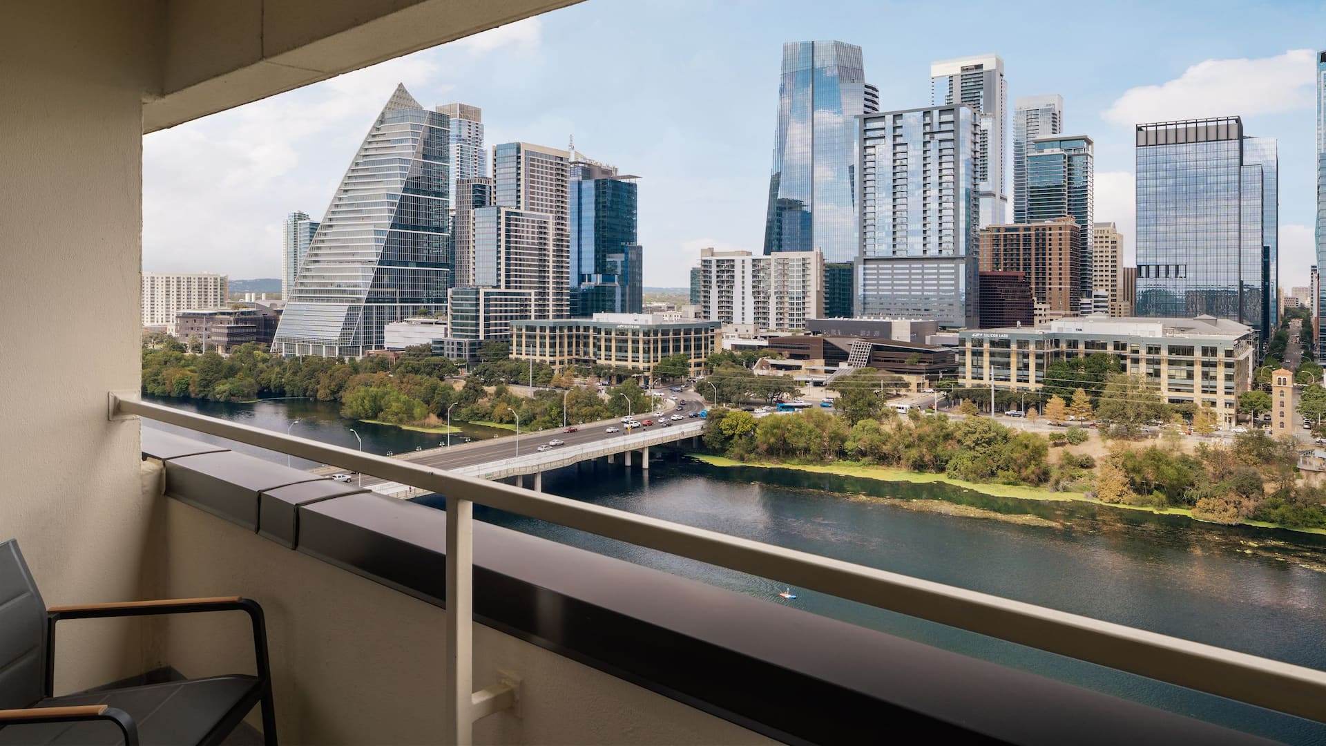 Hyatt Regency Austin Lake View Balcony