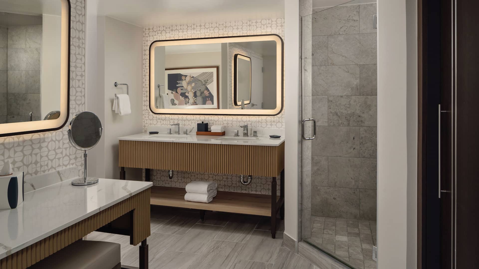 Hyatt Regency Austin Lake View Residence Bathroom Shower