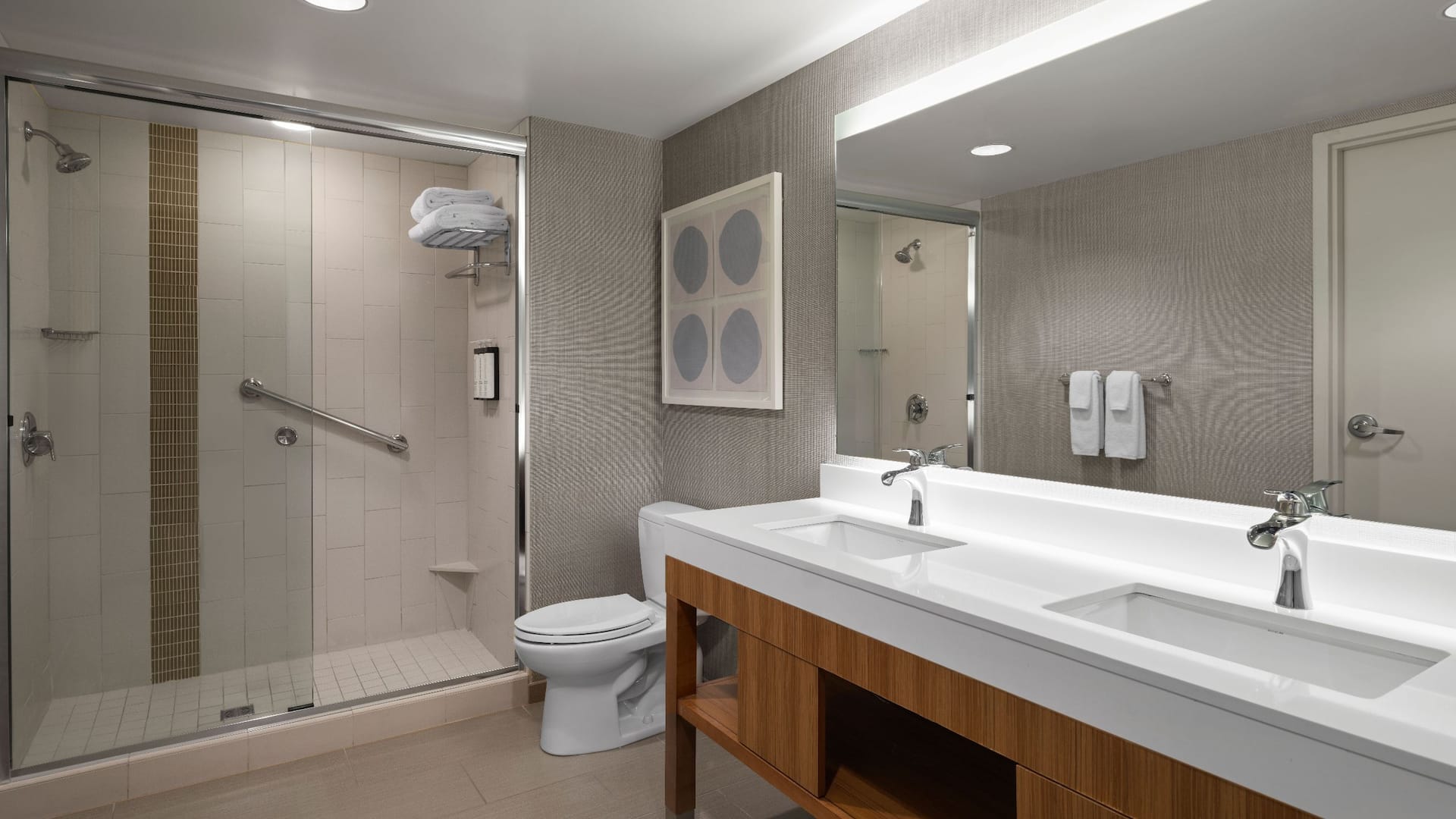 Hyatt Place Salt Lake City/Cottonwood One Bedroom Suite Bathroom