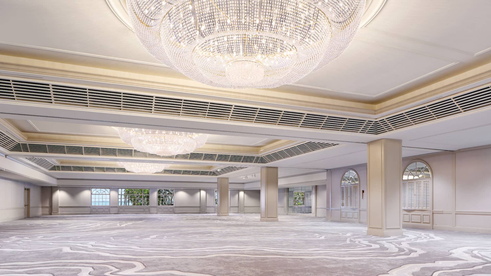 3 of 4 Hyatt Regency Waikiki Beach Resort and Spa Regency Ballroom Empty