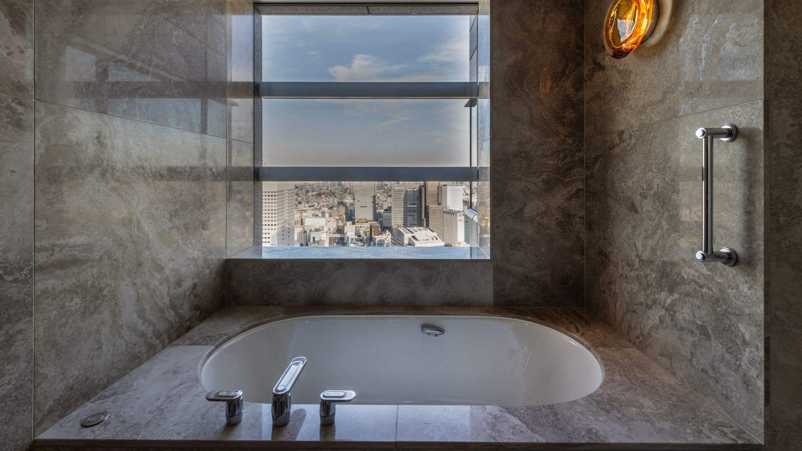 4/6 Park Hyatt Tokyo King Bed Premier Bathroom View