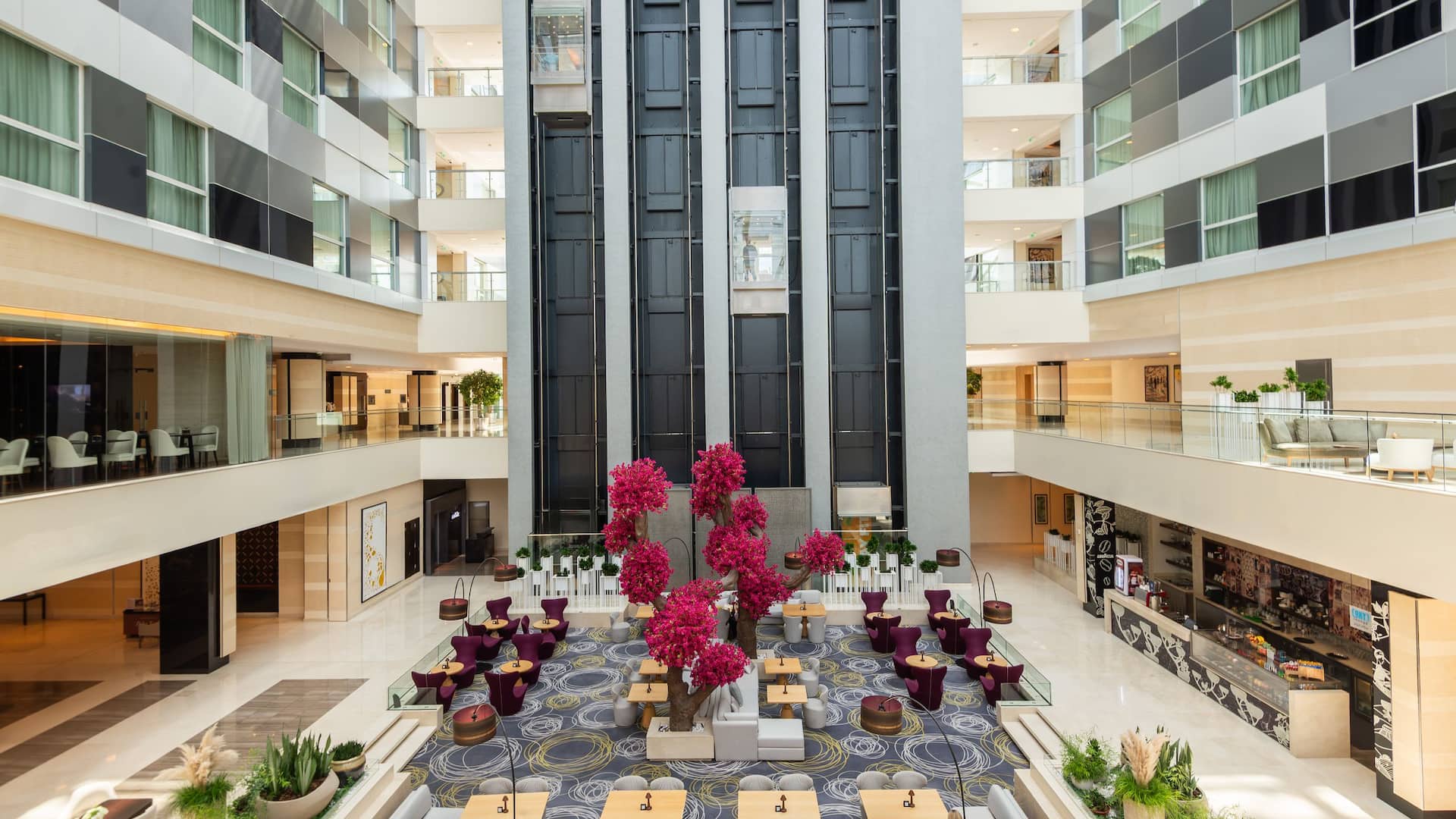1 of 1 Hyatt Regency Sky Lounge and Lobby Area