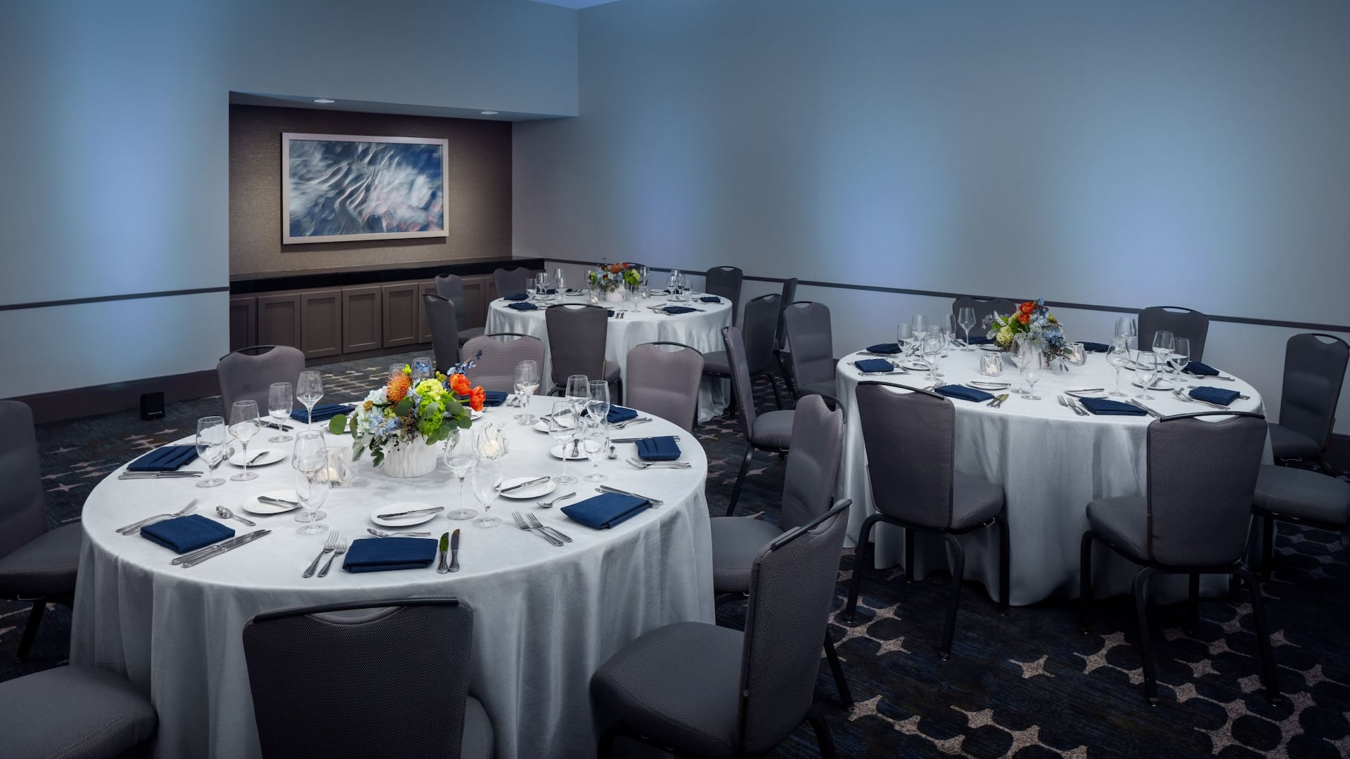 Grand Hyatt DFW Australia Banquet Rounds Centerpieces