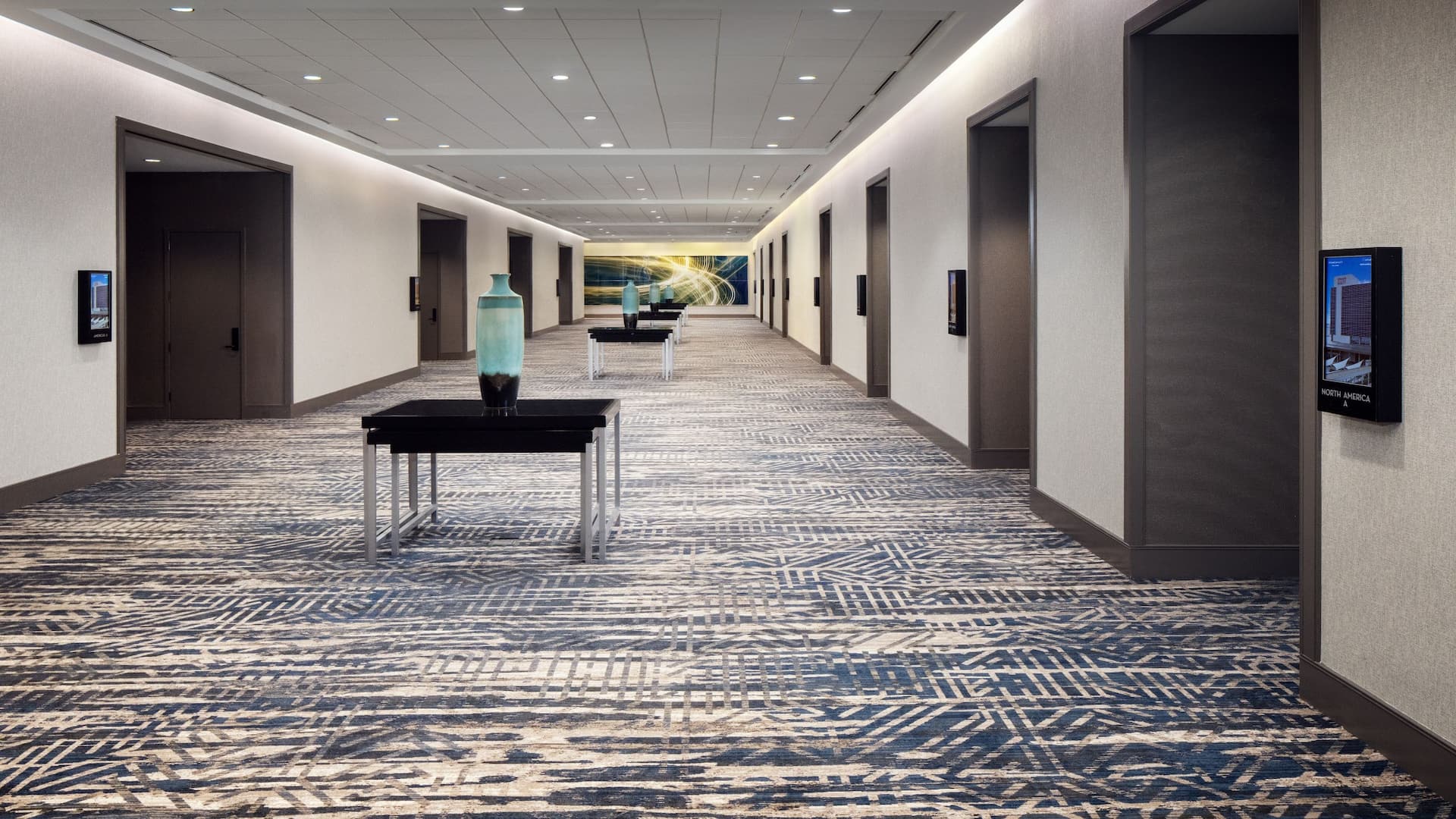 Grand Hyatt DFW Ballroom Level Foyer Prefunction Space