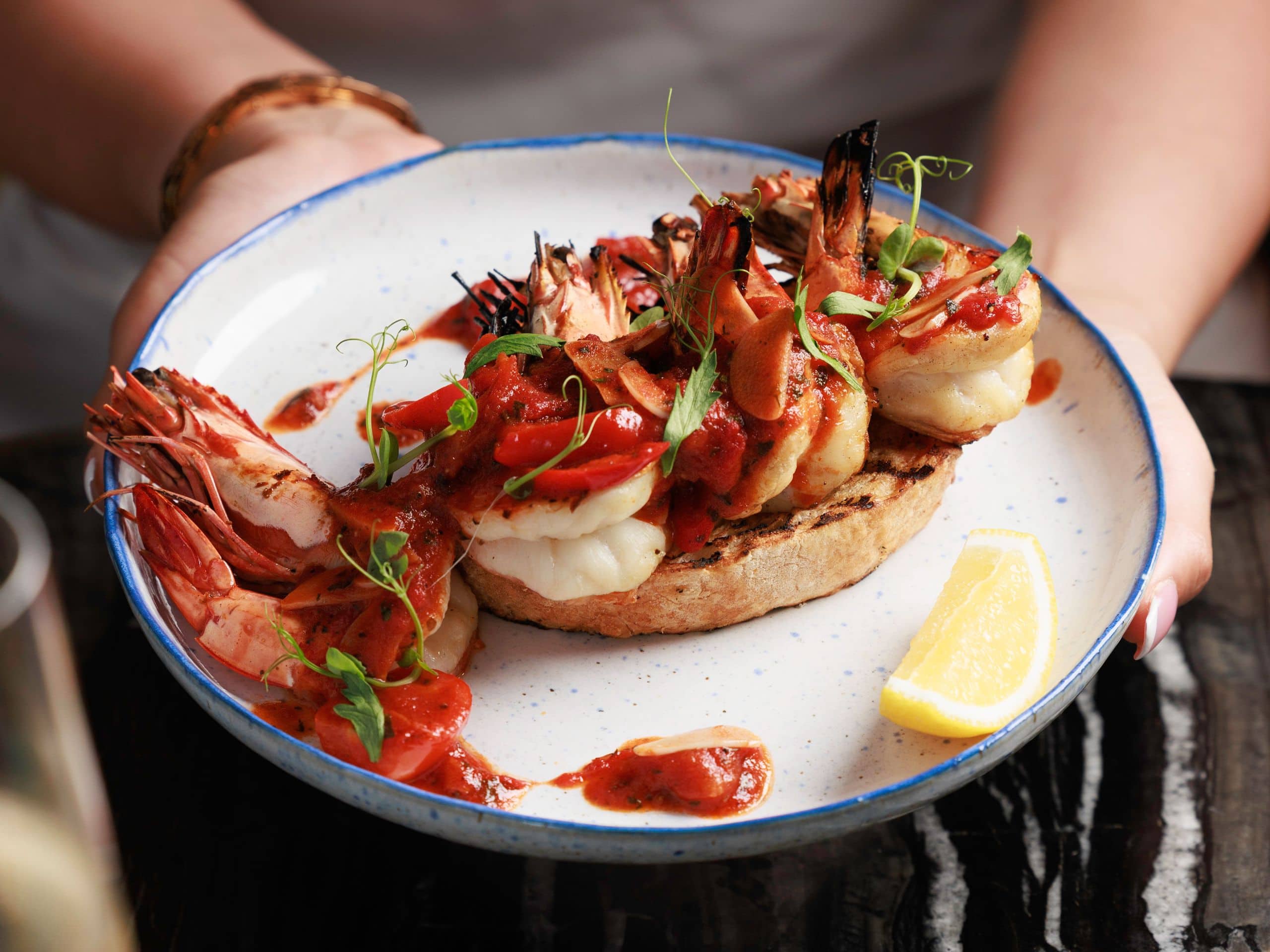 Andaz Pattaya Jomtien Beach Garlic Prawns