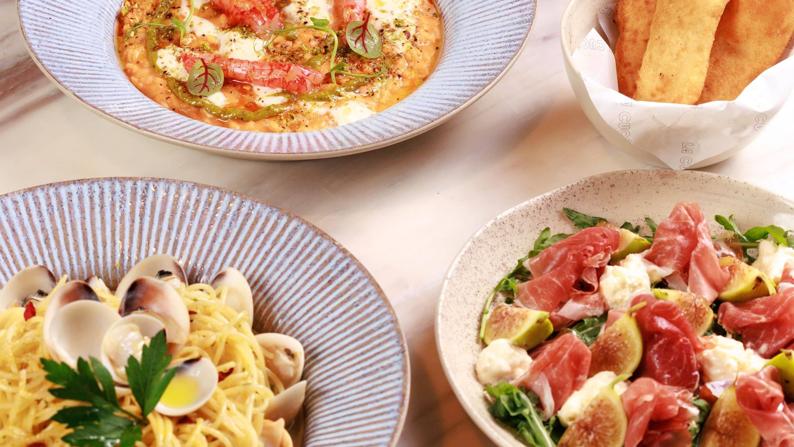 Andaz Pattaya Jomtien Beach La Cucina Menus