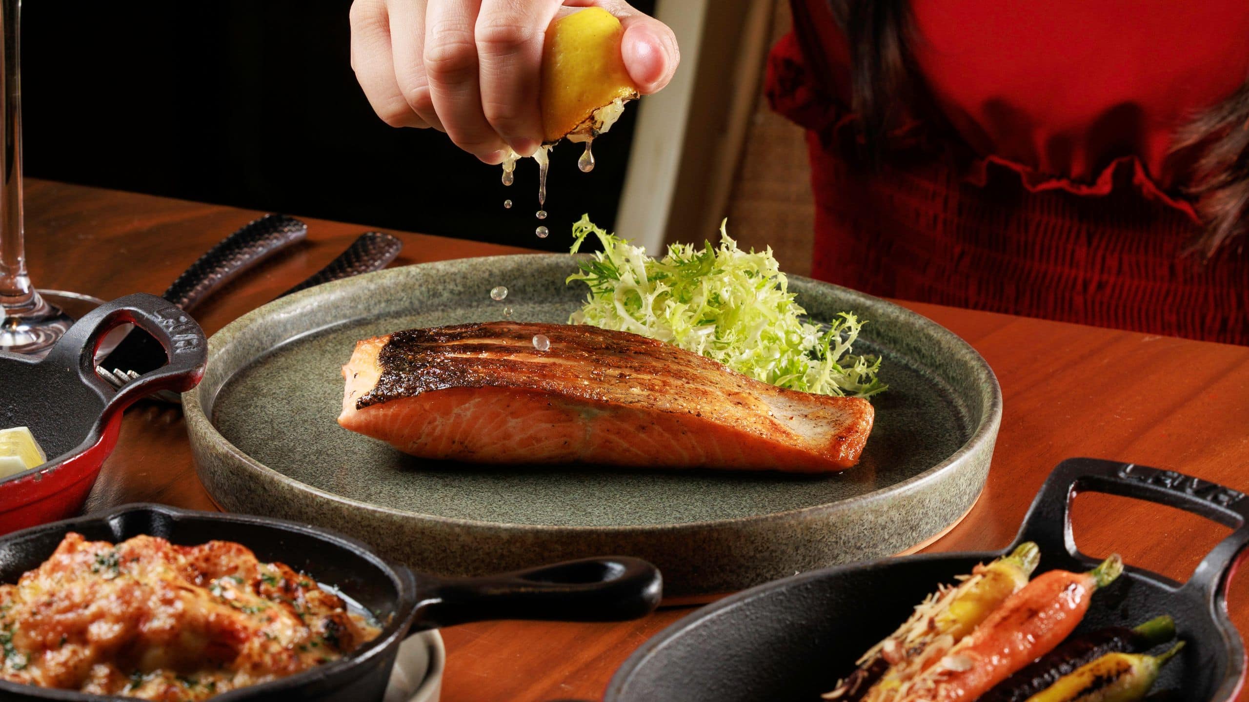 Andaz Pattaya Jomtien Beach Salmon Steak