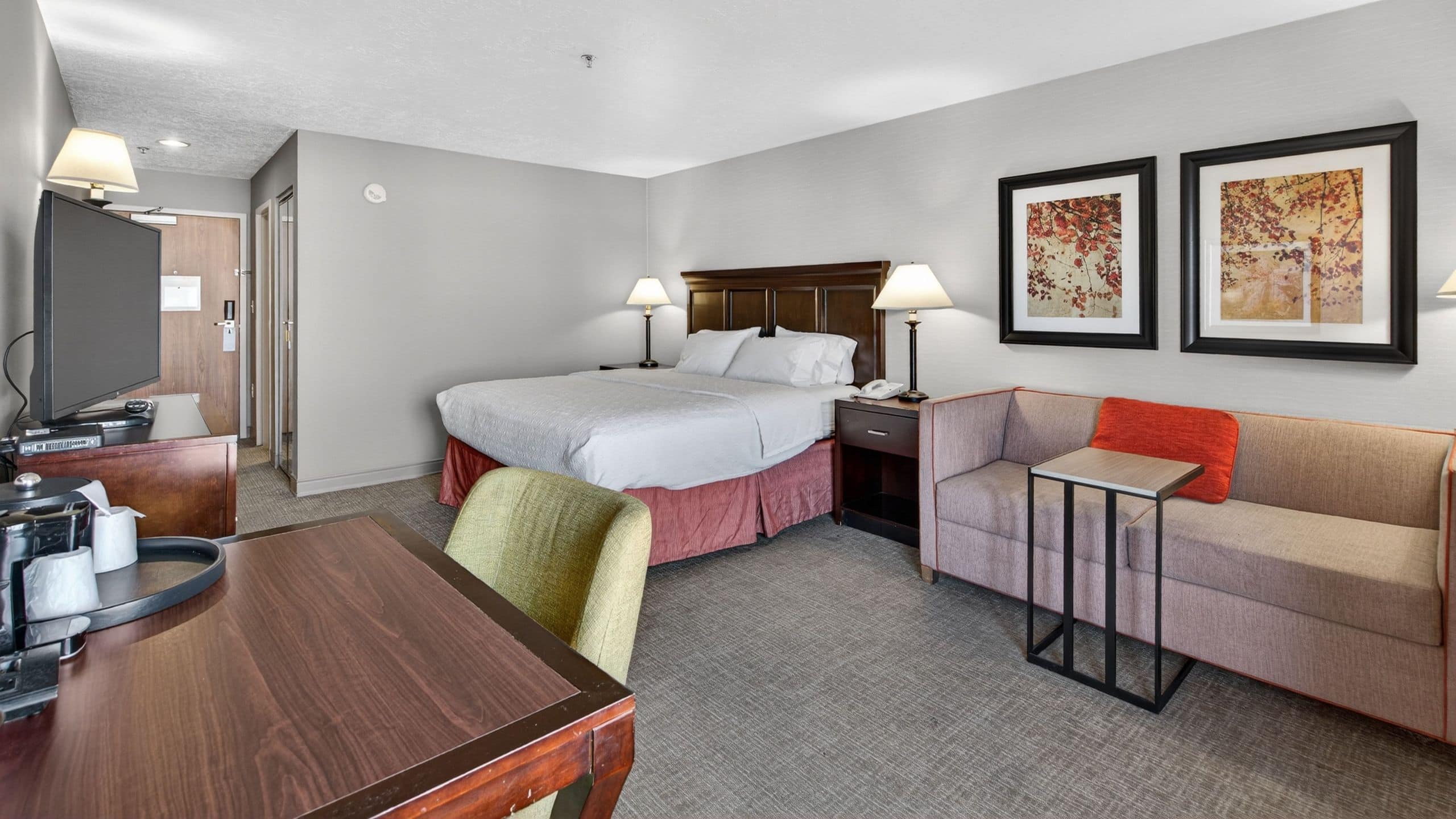 Hotel SLC  King Suite With Sleeper Sofa