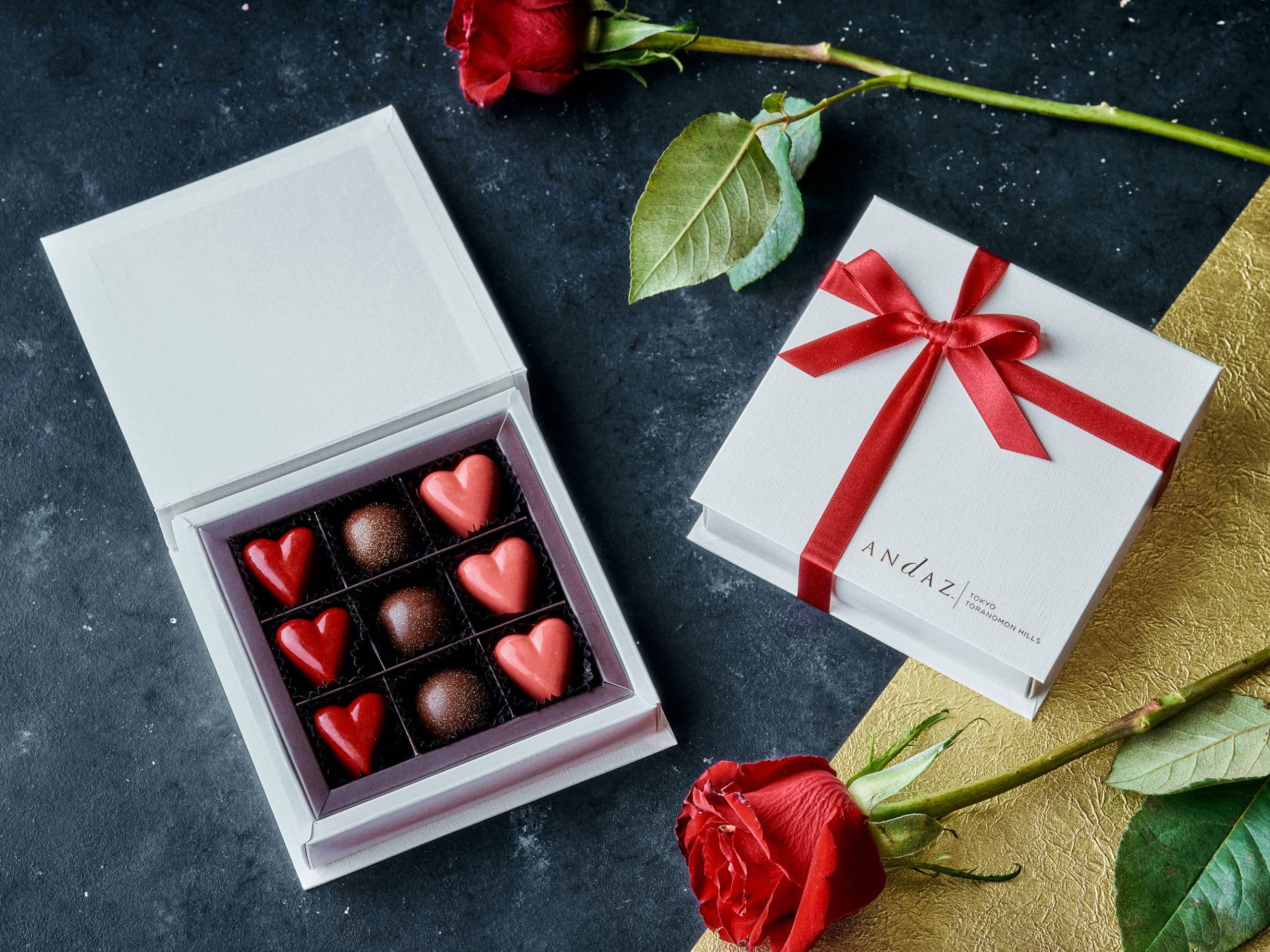 Andaz Tokyo Toranomon Hills Pastry Shop Valentine Chocolate Bonbon Box