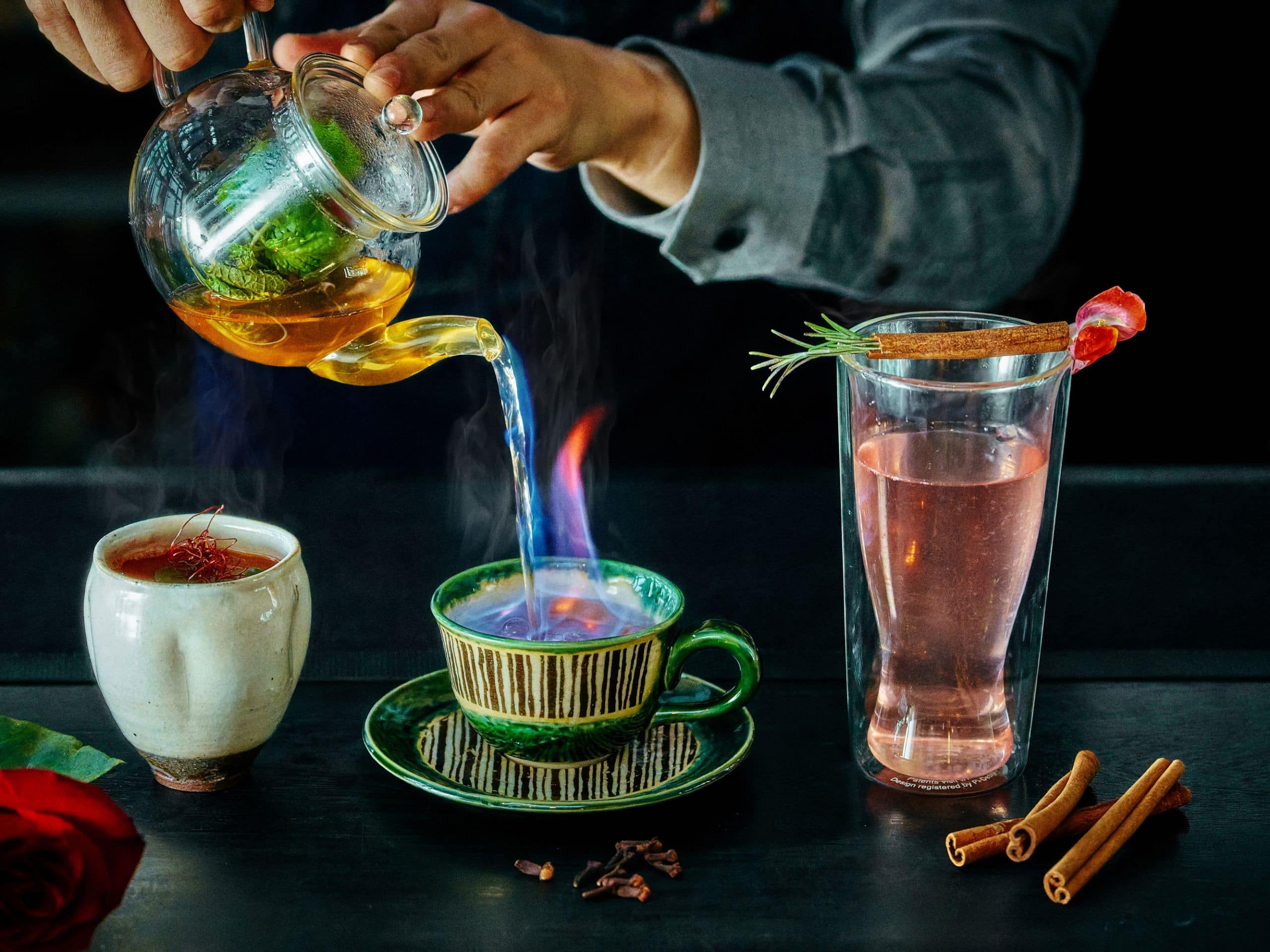 Andaz Tokyo Toranomon Hills Rooftop Bar Hot Spiced Cocktails