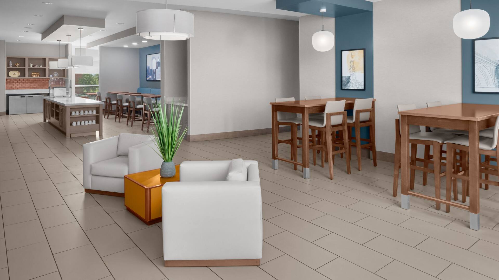 2 of 2 Hyatt House Pittsburgh-South Side Breakfast Seating