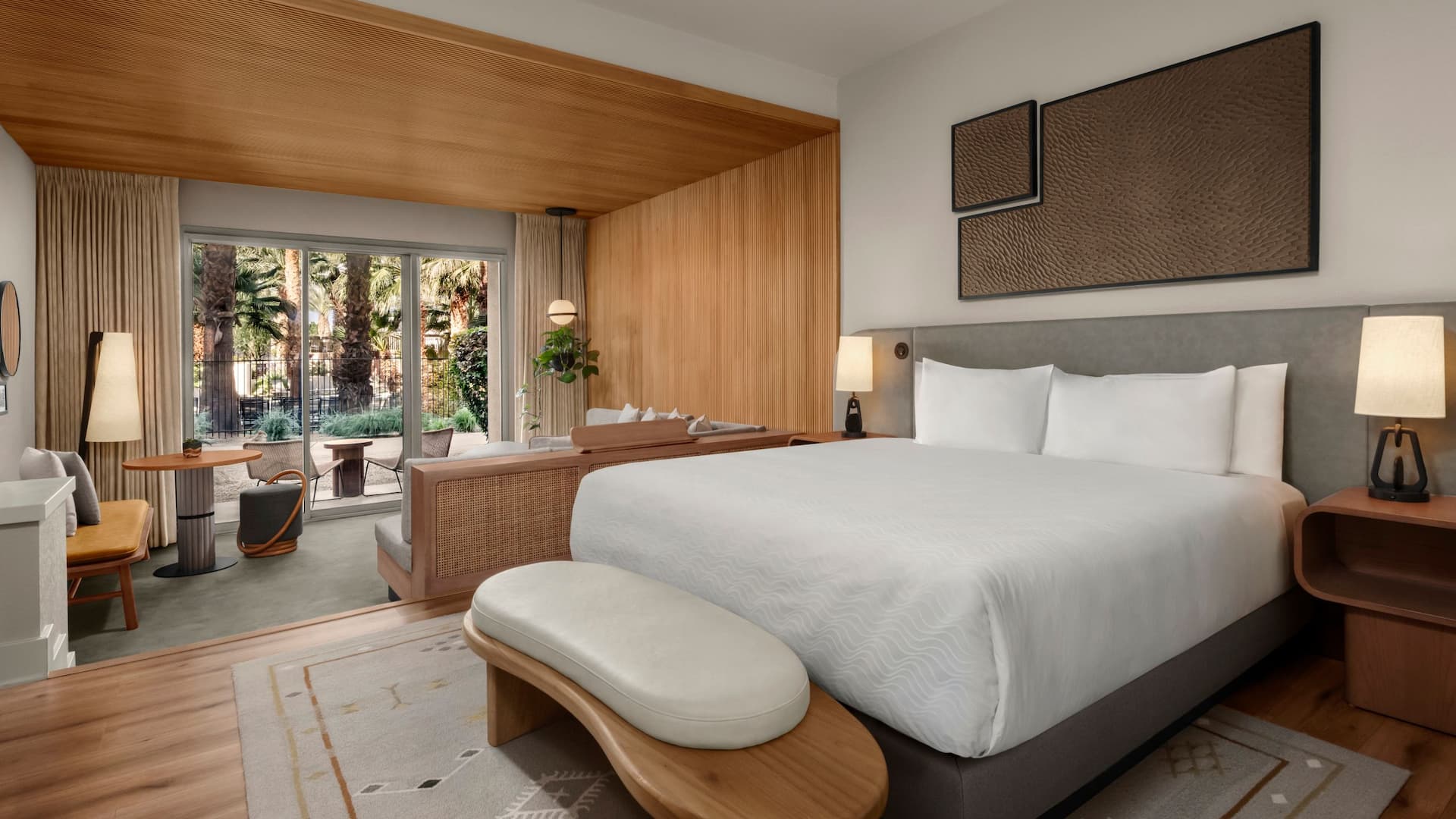 1 of 2 Grand Hyatt Indian Wells Resort & Villas King Pool Access Bed