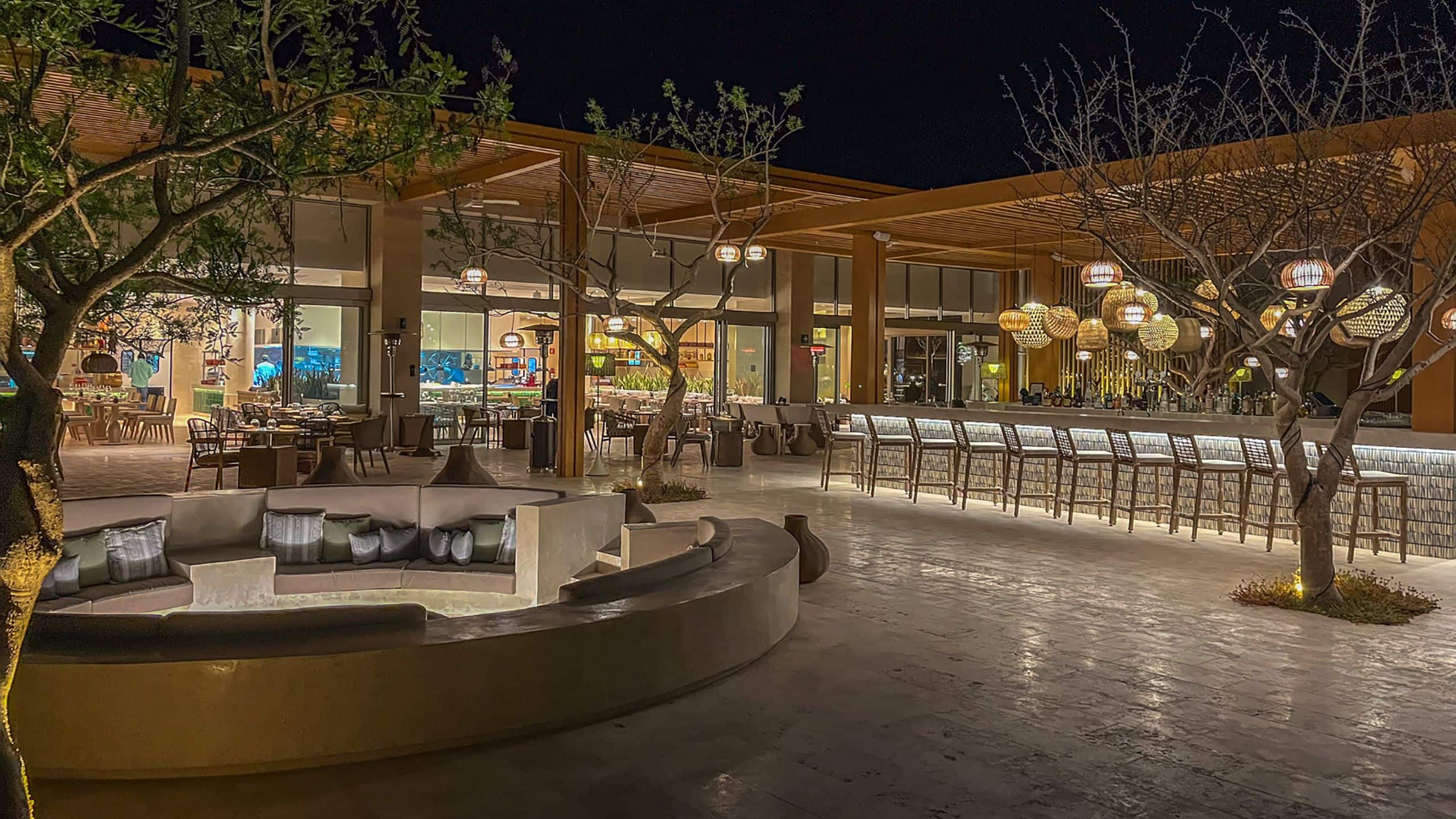 Park Hyatt Cabo Del Sol Pool Bar Night