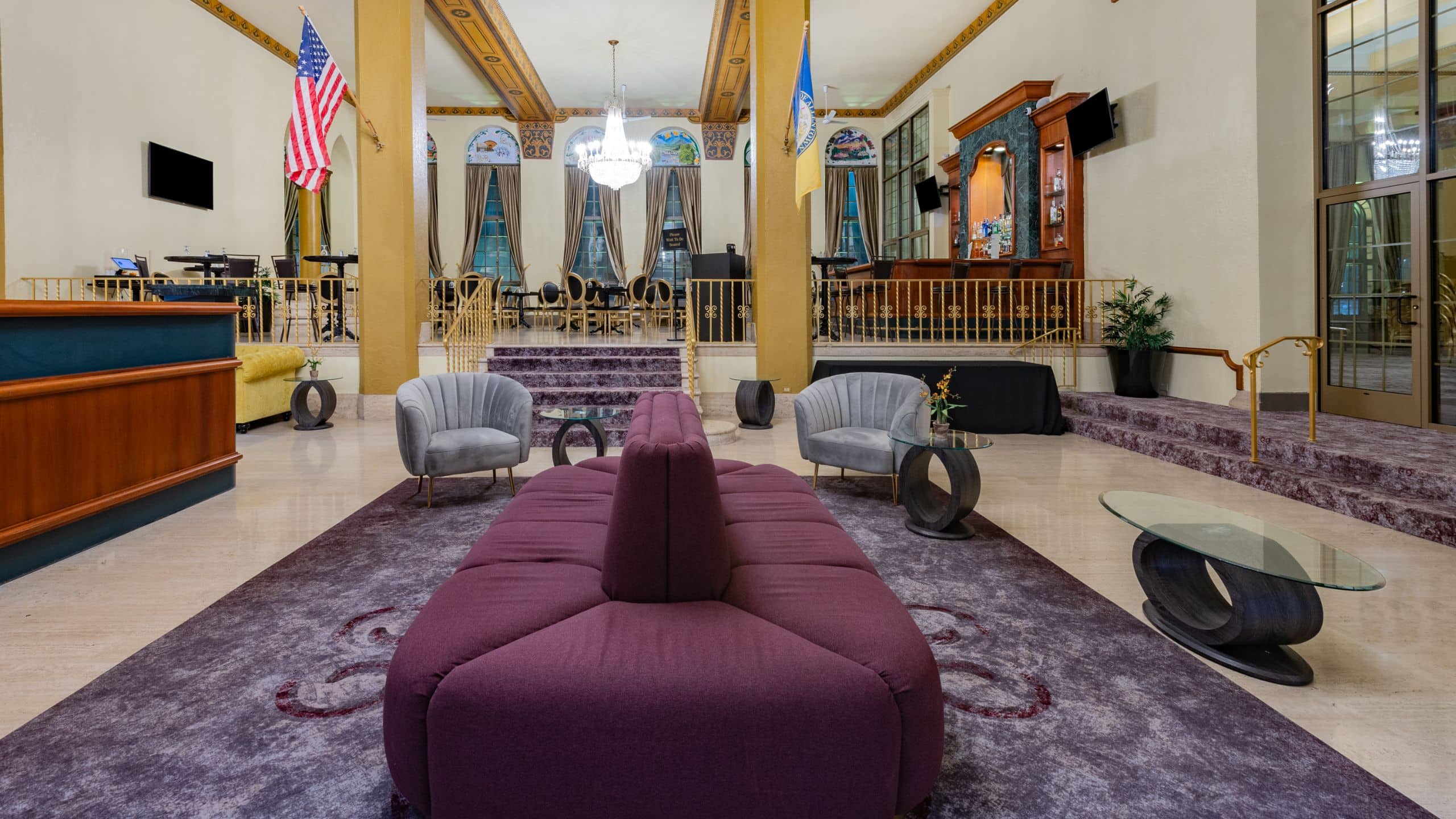 Americus Hotel Lobby Seating