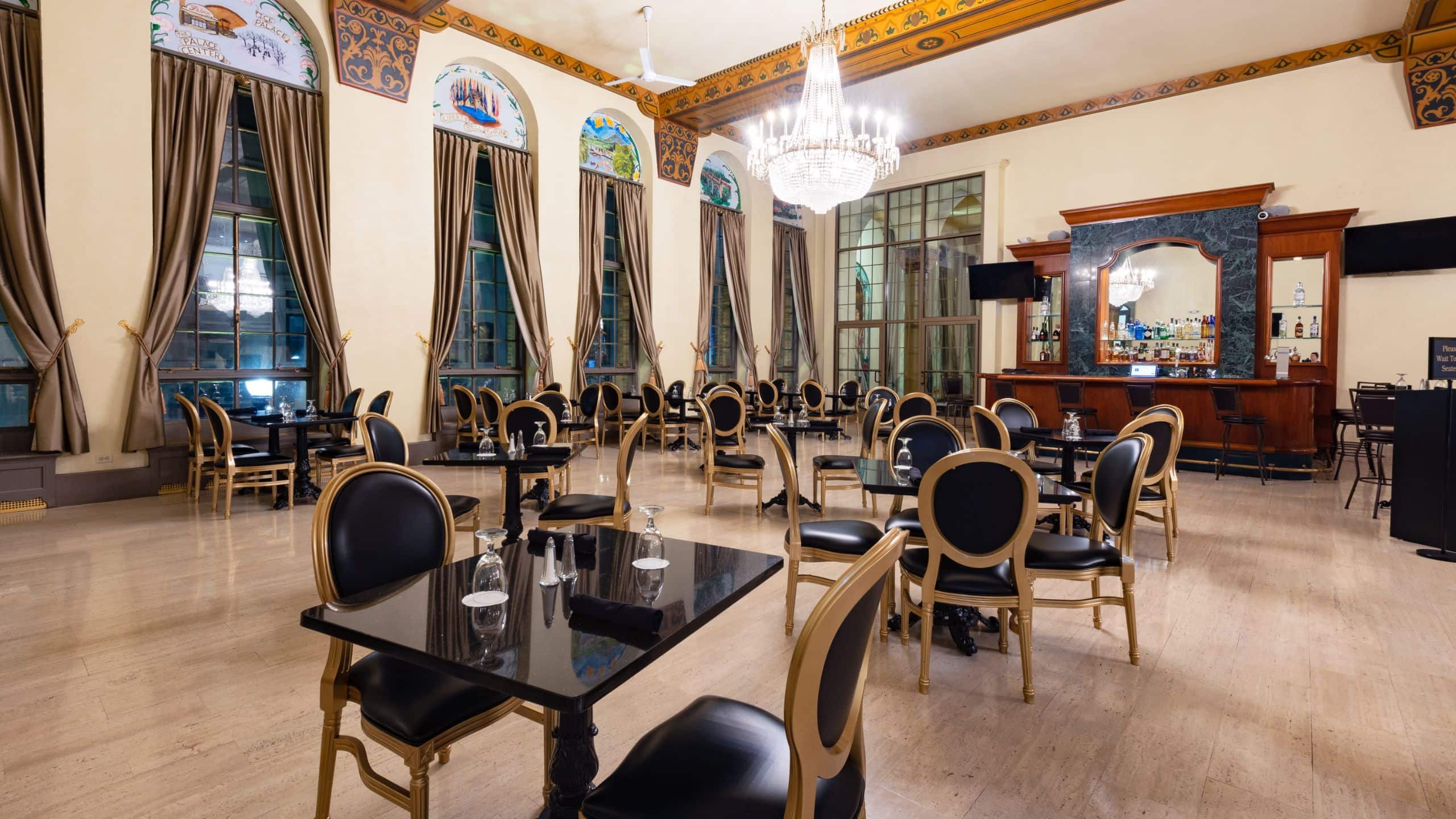 Americus Hotel Restaurant Dining Area And Bar