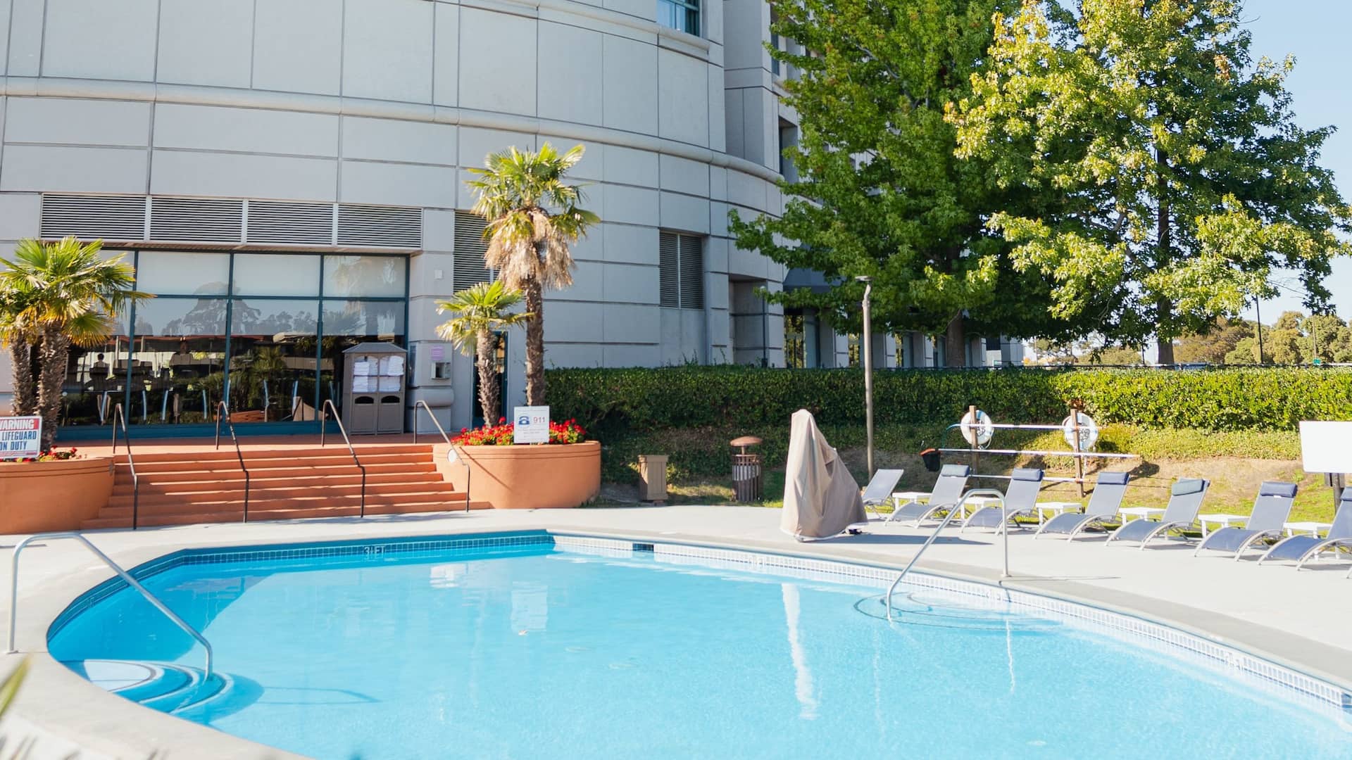 Hyatt Regency San Francisco Airport Pool Exterior