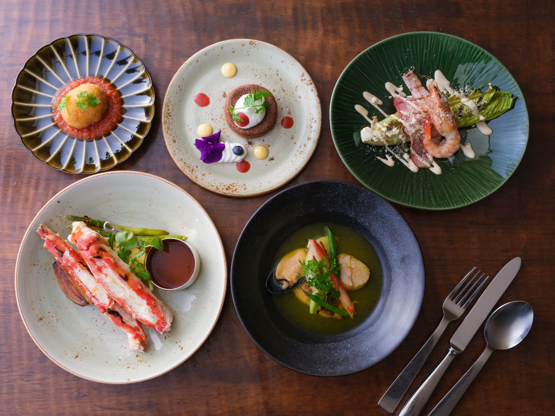 Hyatt Regency Kyoto Cafe33 Crab Course