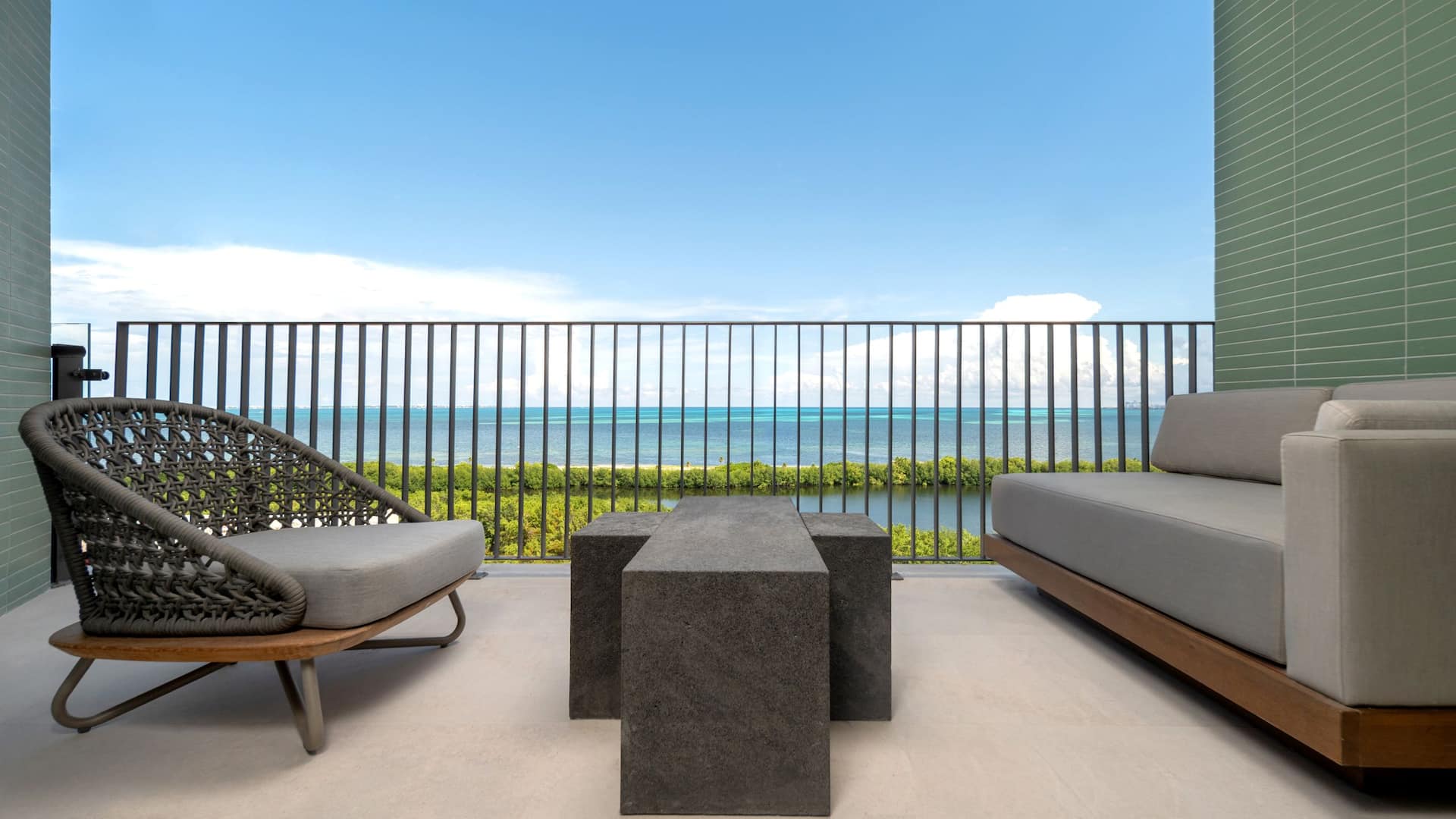 6 of 6 Grand Hyatt Cancun Beach Resort Ocean Front Terrace